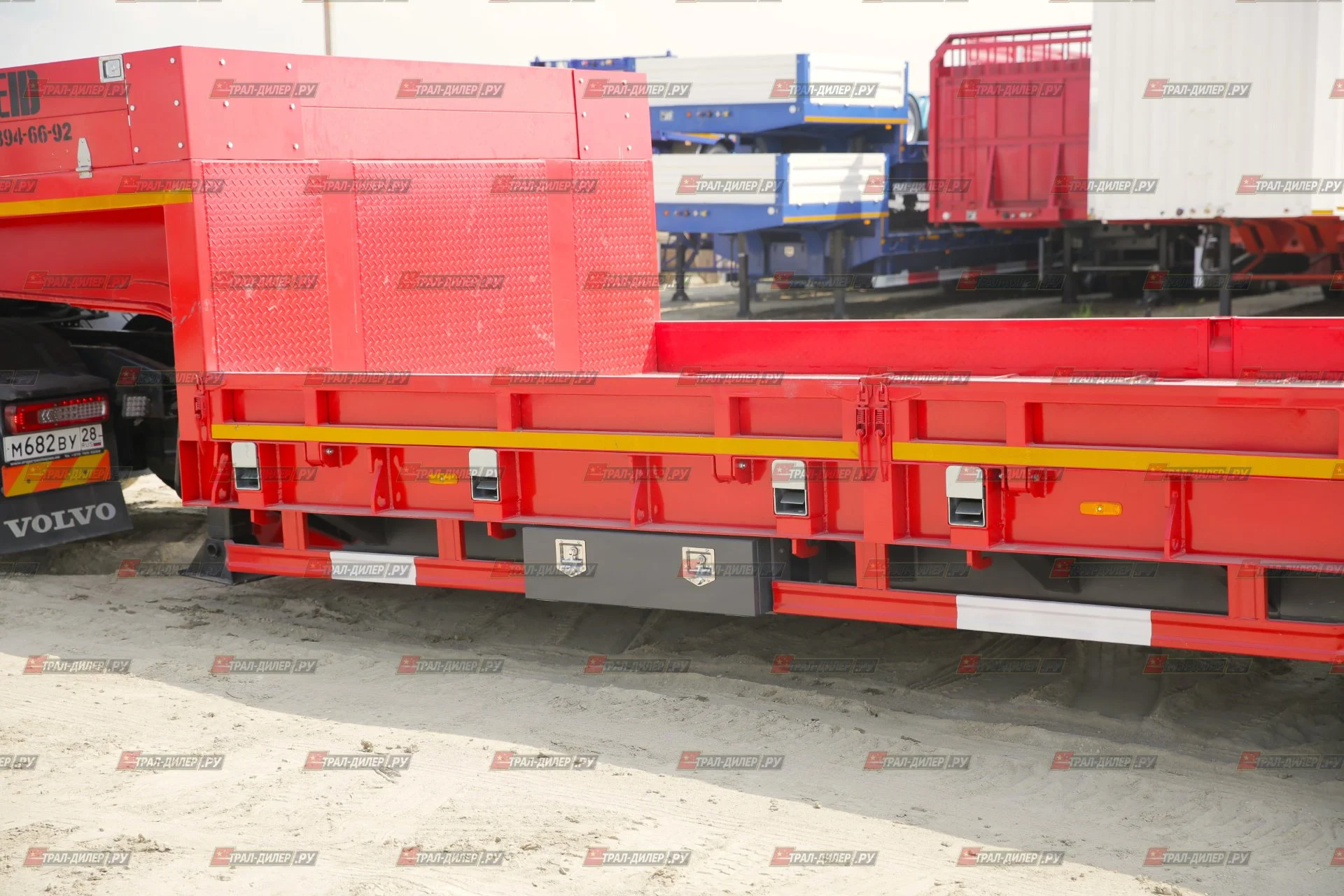 Низкорамный трал Amur LYR9906TDPL 120 т 17,2 м - миниатюра 26
