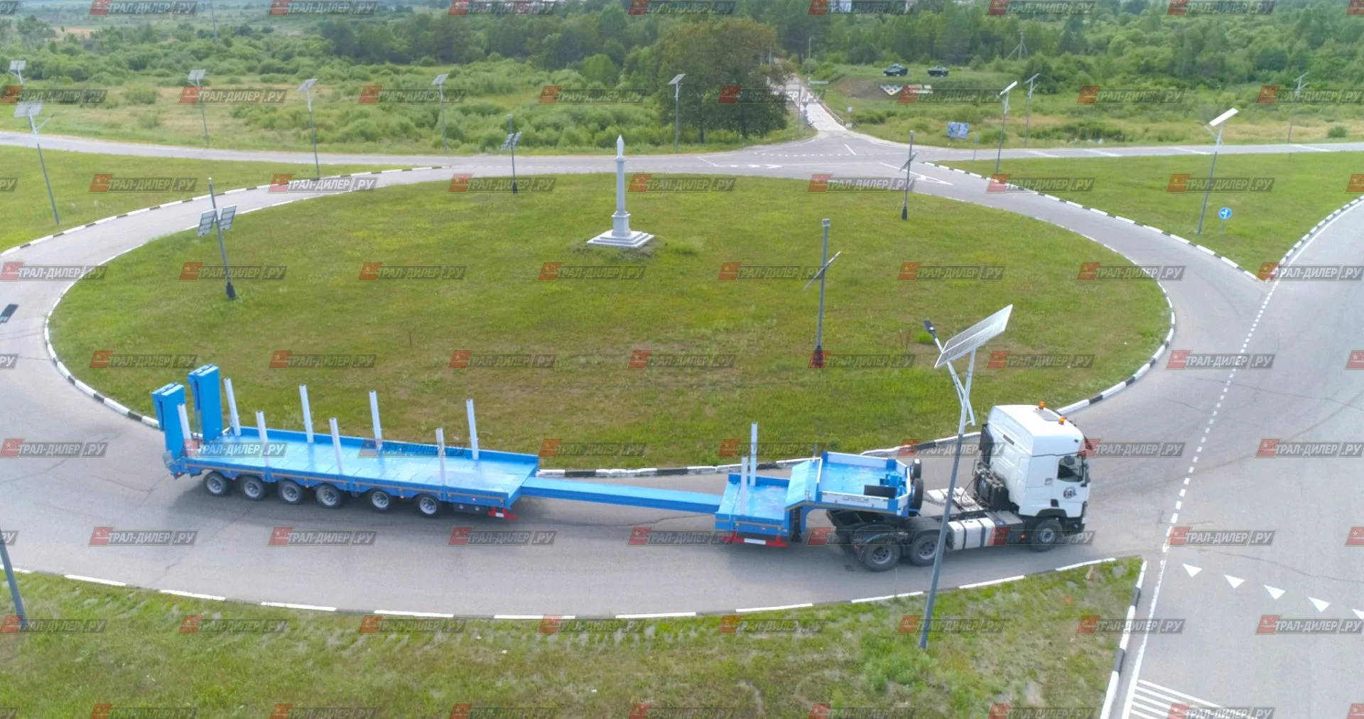 Низкорамный раздвижной (телескопический) трал CIMC (AMUR) LYR9906TDPL - миниатюра 2