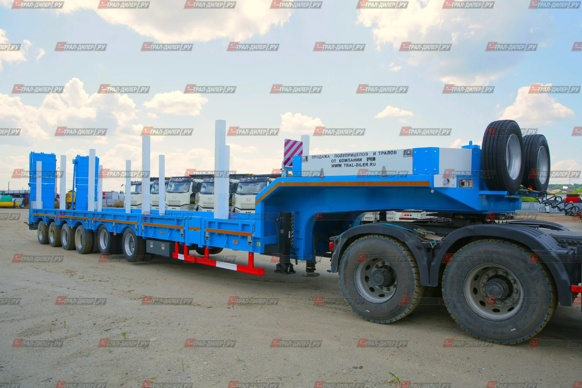 Низкорамный раздвижной (телескопический) трал CIMC (AMUR) LYR9906TDPL - миниатюра 20
