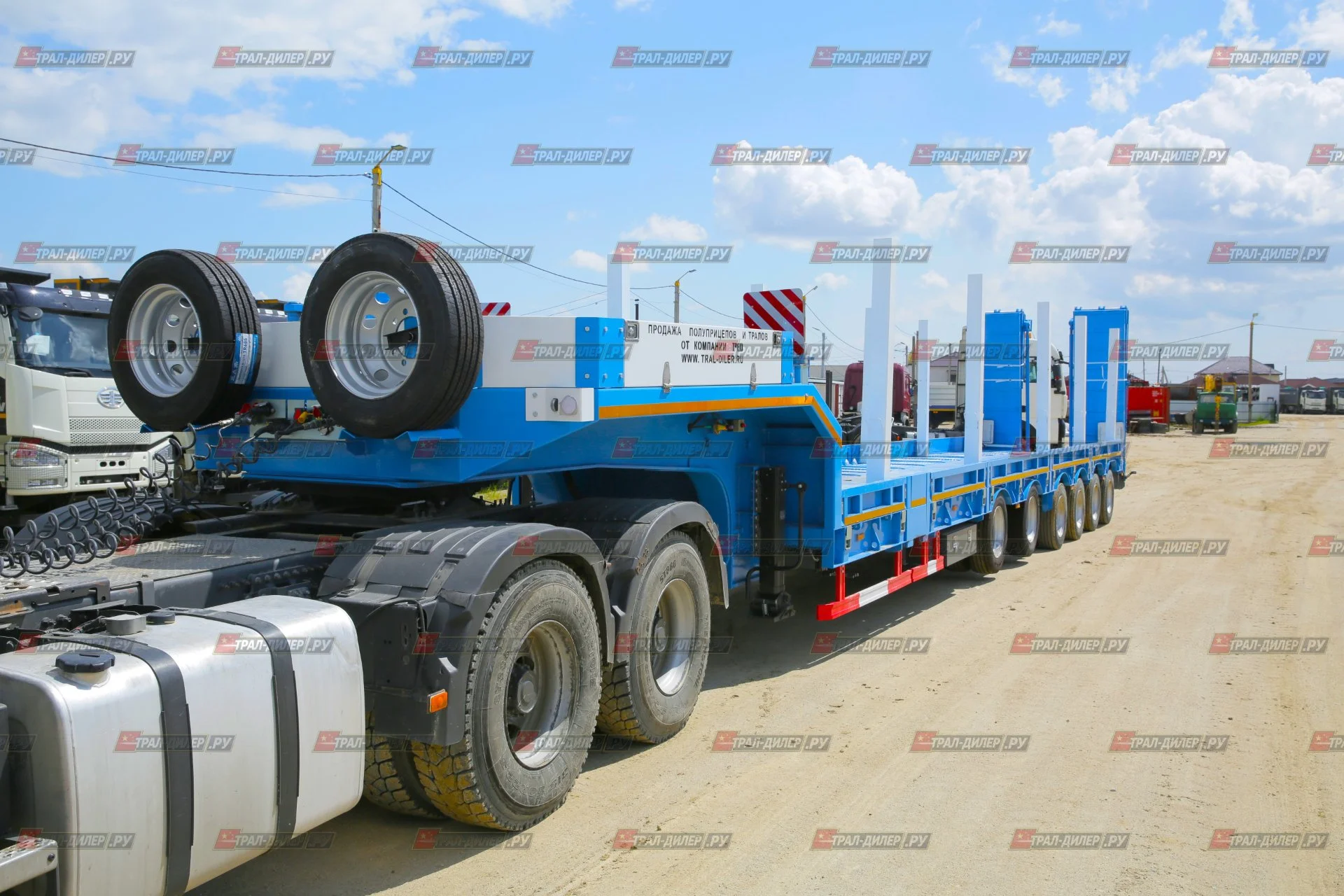 Низкорамный раздвижной (телескопический) трал CIMC (AMUR) LYR9906TDPL - миниатюра 27