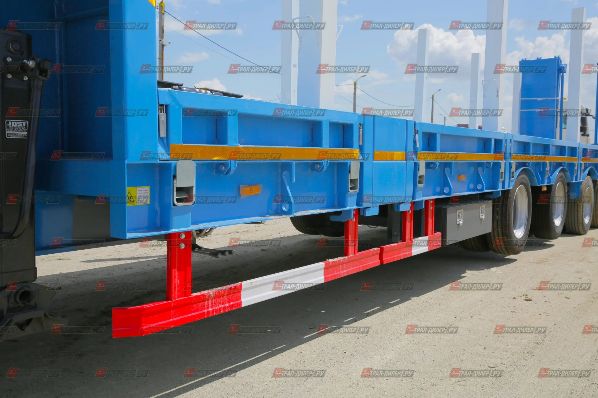 Низкорамный раздвижной (телескопический) трал CIMC (AMUR) LYR9906TDPL - миниатюра 30
