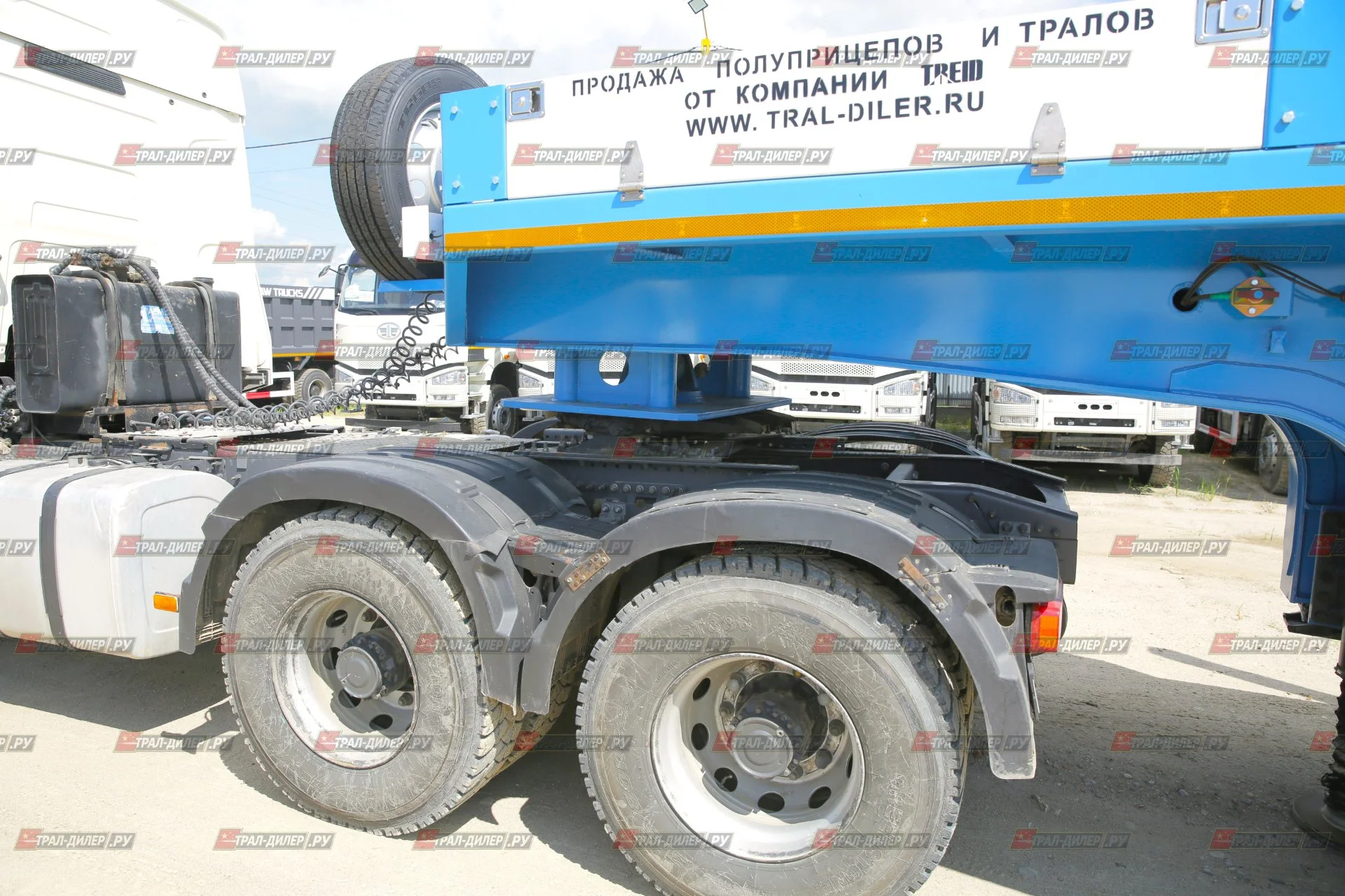 Низкорамный раздвижной (телескопический) трал CIMC (AMUR) LYR9906TDPL - миниатюра 50