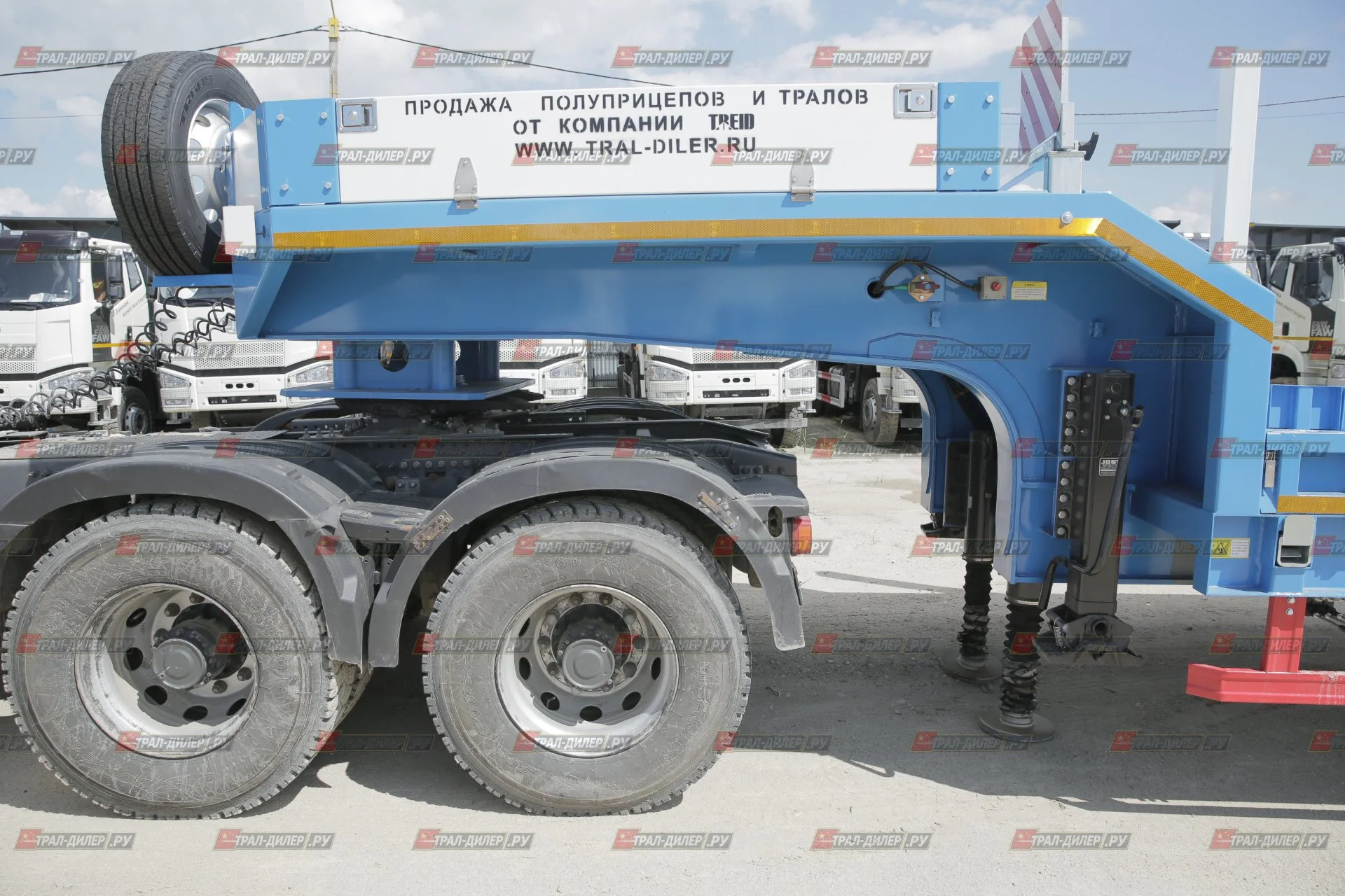 Низкорамный раздвижной (телескопический) трал CIMC (AMUR) LYR9906TDPL - миниатюра 51
