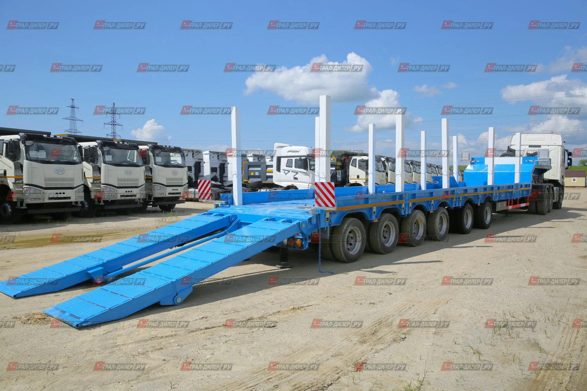 Низкорамный раздвижной (телескопический) трал CIMC (AMUR) LYR9906TDPL - миниатюра 56