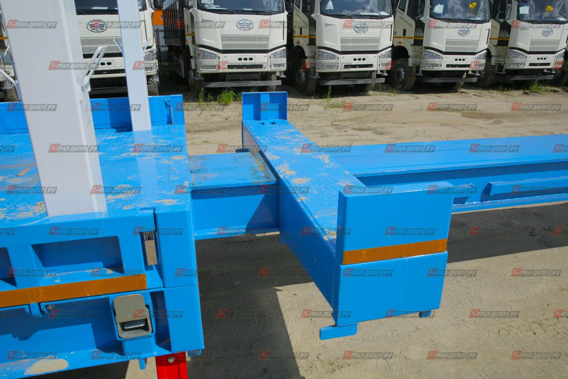 Низкорамный раздвижной (телескопический) трал CIMC (AMUR) LYR9906TDPL - миниатюра 60