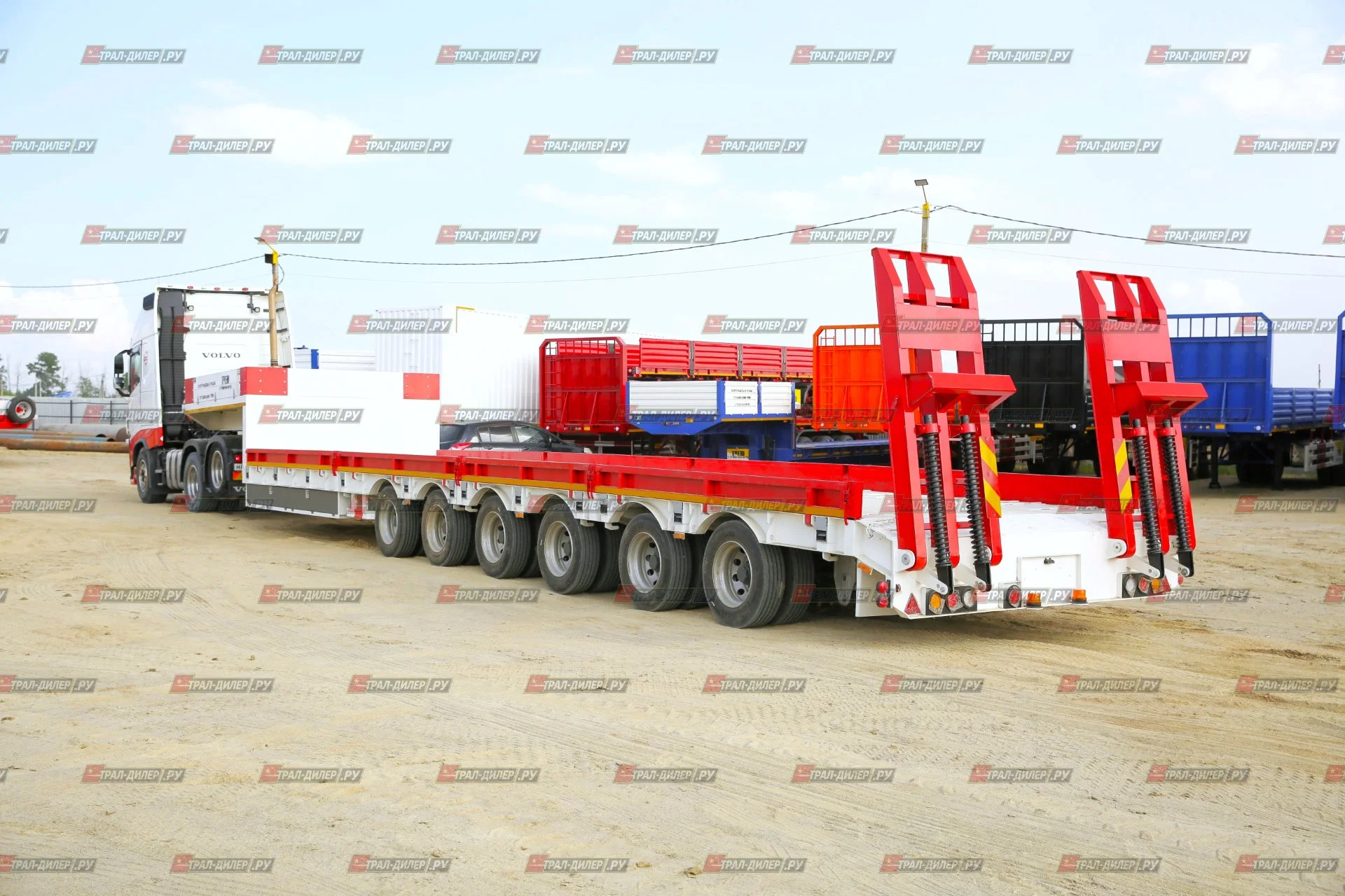 Низкорамный негабаритный трал Amur LYR9906TDPL - изображение 1