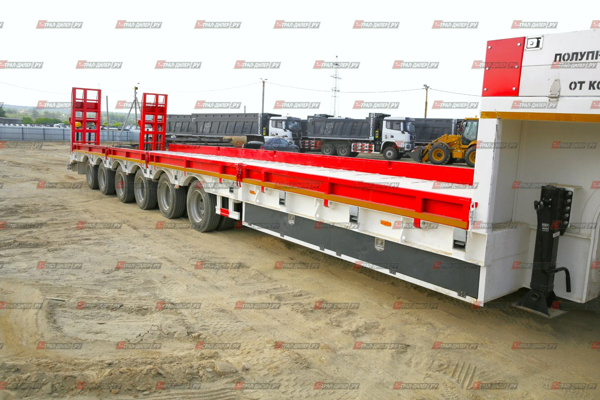Низкорамный негабаритный трал Amur LYR9906TDPL - миниатюра 2
