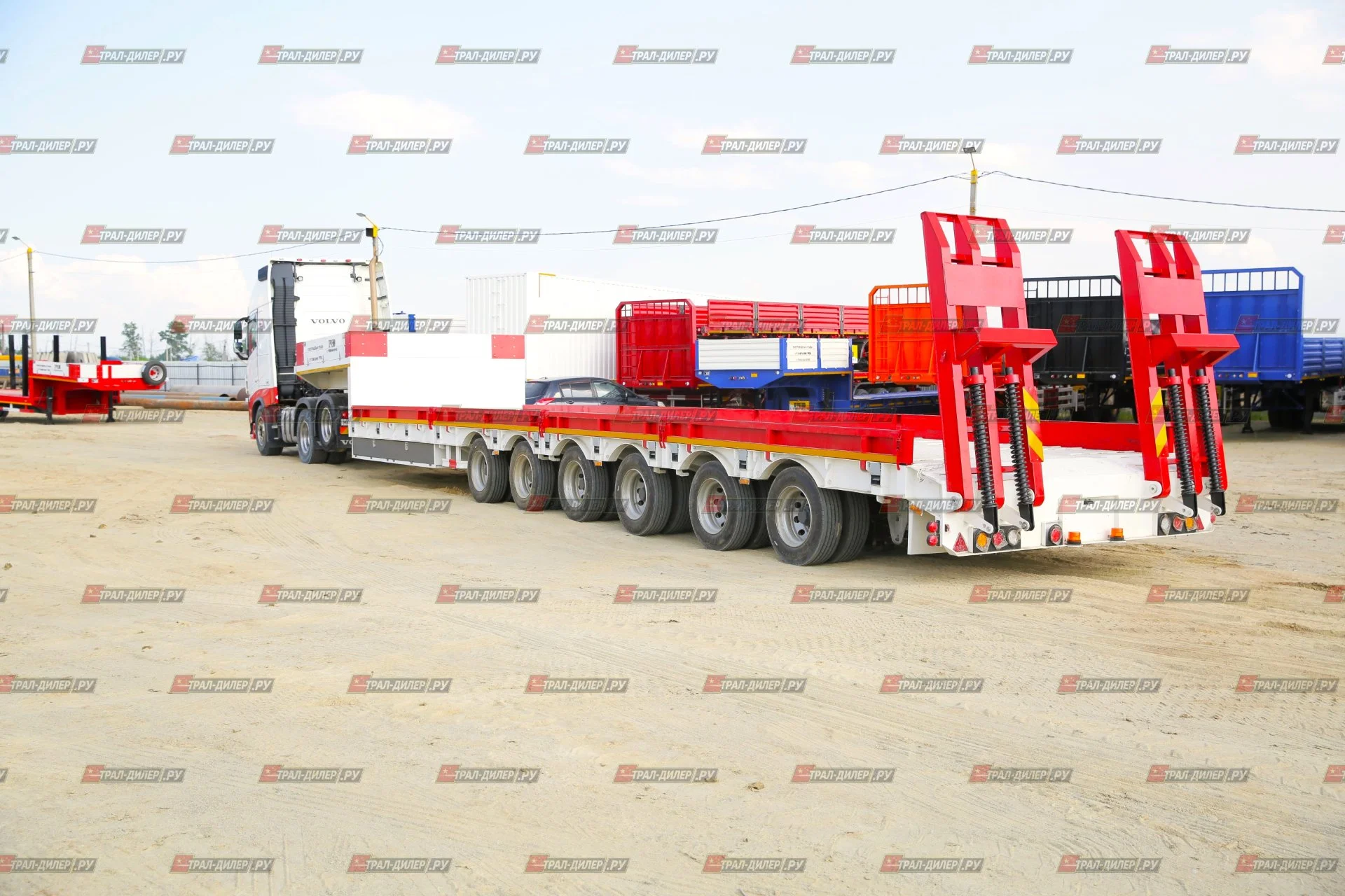 Низкорамный негабаритный трал Amur LYR9906TDPL - миниатюра 3