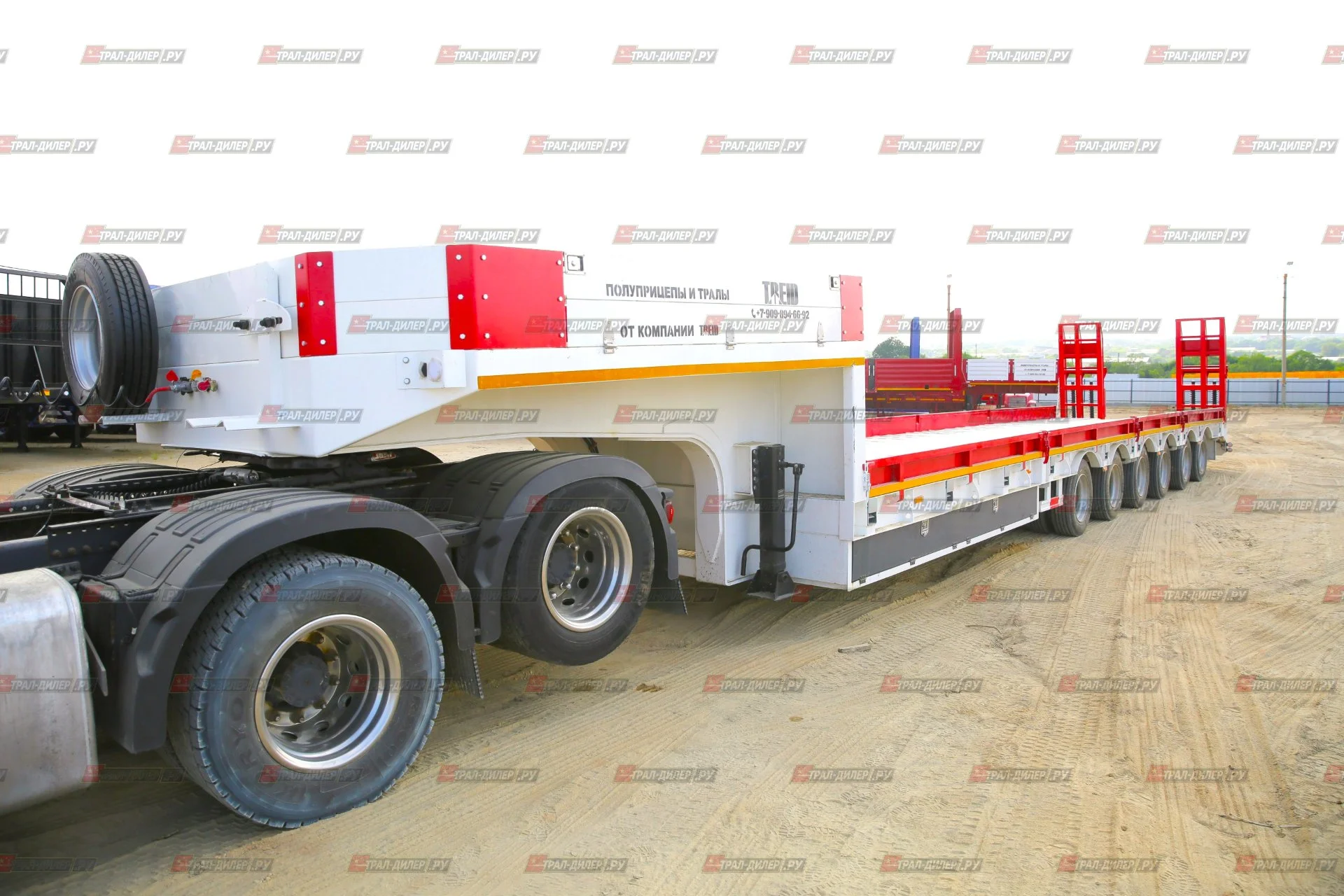 Низкорамный негабаритный трал Amur LYR9906TDPL - миниатюра 10