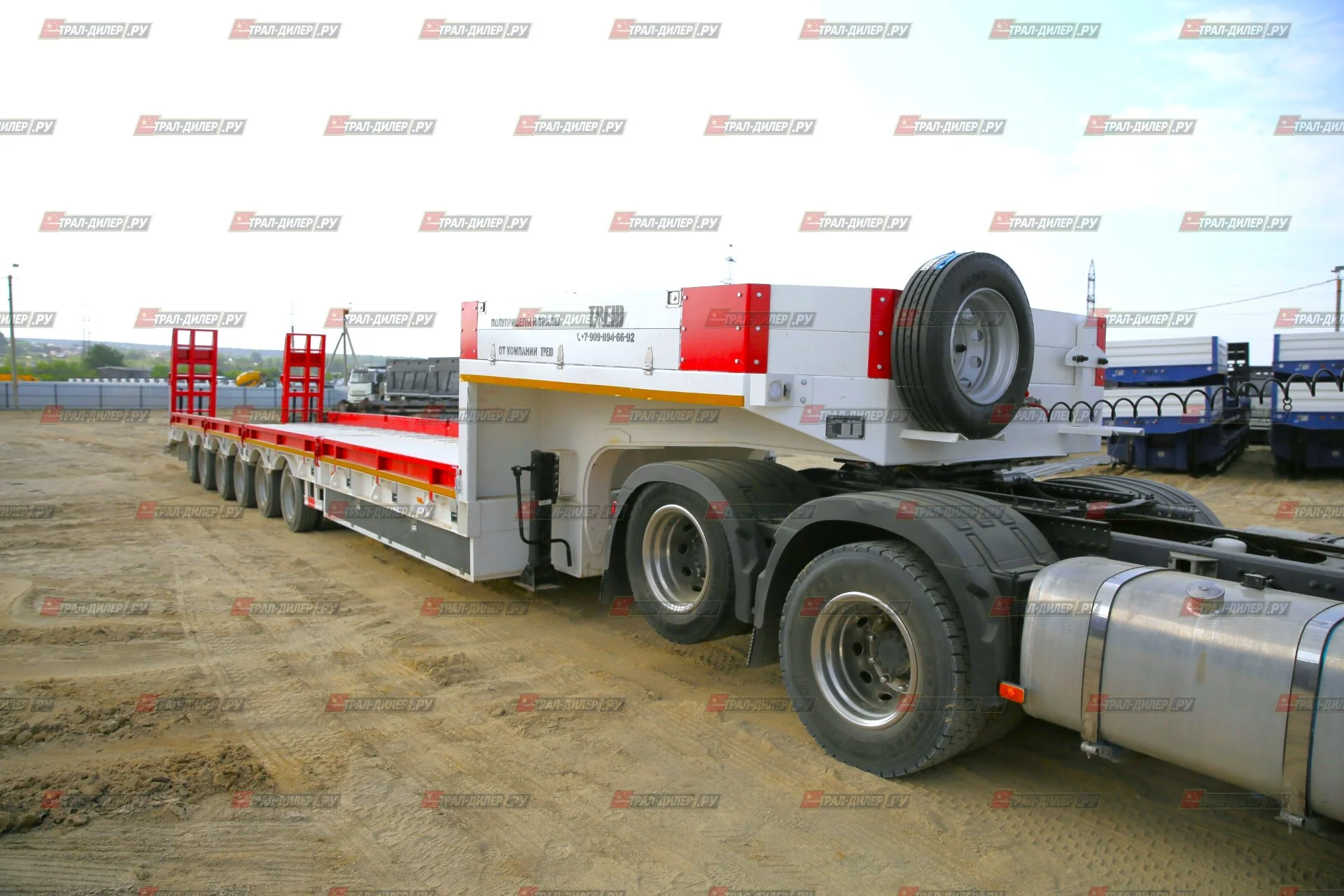 Низкорамный негабаритный трал Amur LYR9906TDPL - миниатюра 11