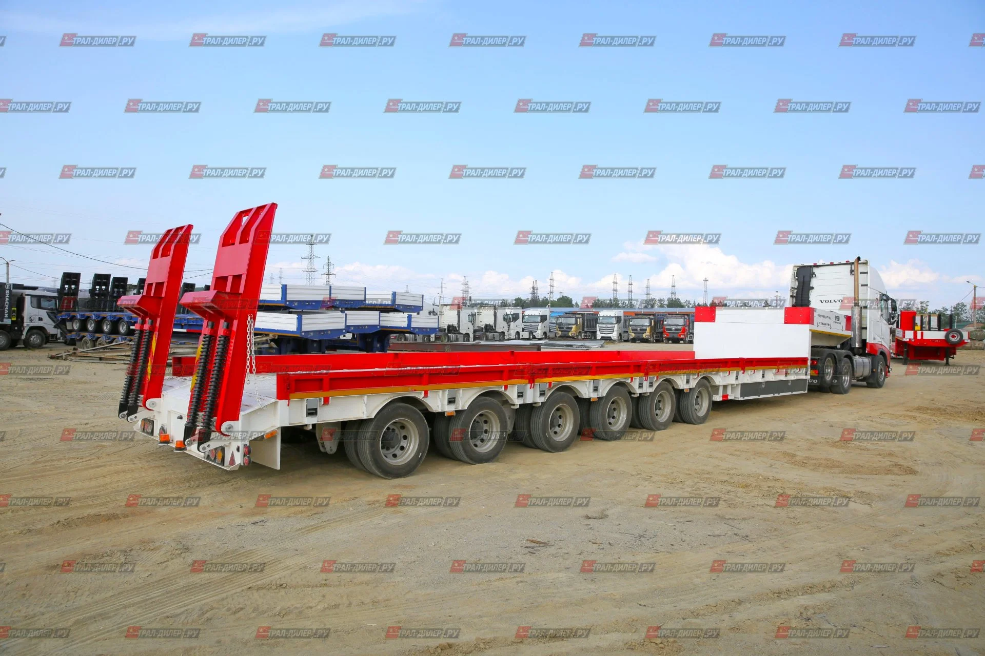 Низкорамный негабаритный трал Amur LYR9906TDPL - миниатюра 13