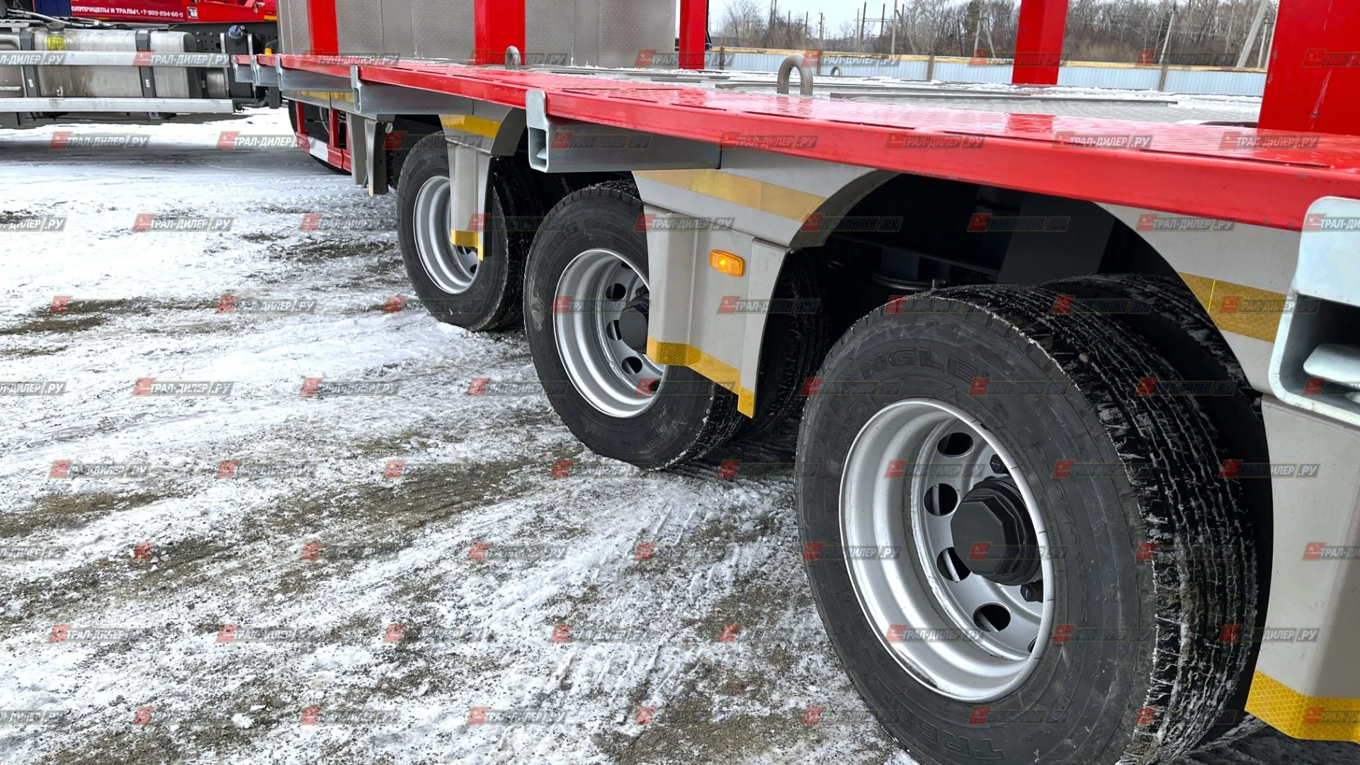 Уникальный 7-осный раздвижной трал Amur LYR9600TDPXZLQ - миниатюра 7