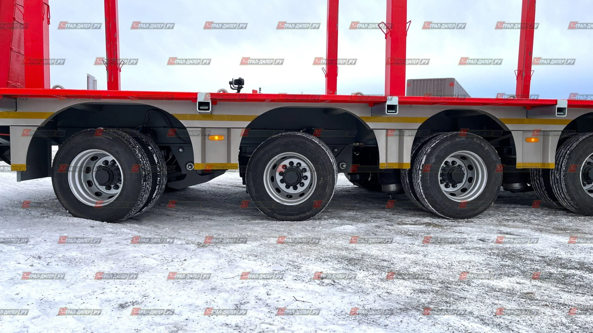 Уникальный 7-осный раздвижной трал Amur LYR9600TDPXZLQ - миниатюра 11