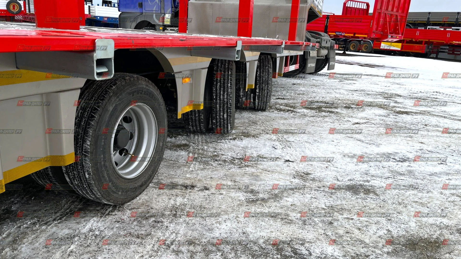 Уникальный 7-осный раздвижной трал Amur LYR9600TDPXZLQ - миниатюра 12