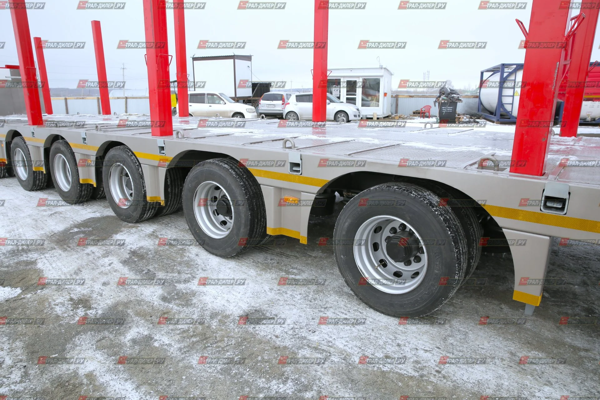 Уникальный 7-осный раздвижной трал Amur LYR9600TDPXZLQ - миниатюра 23