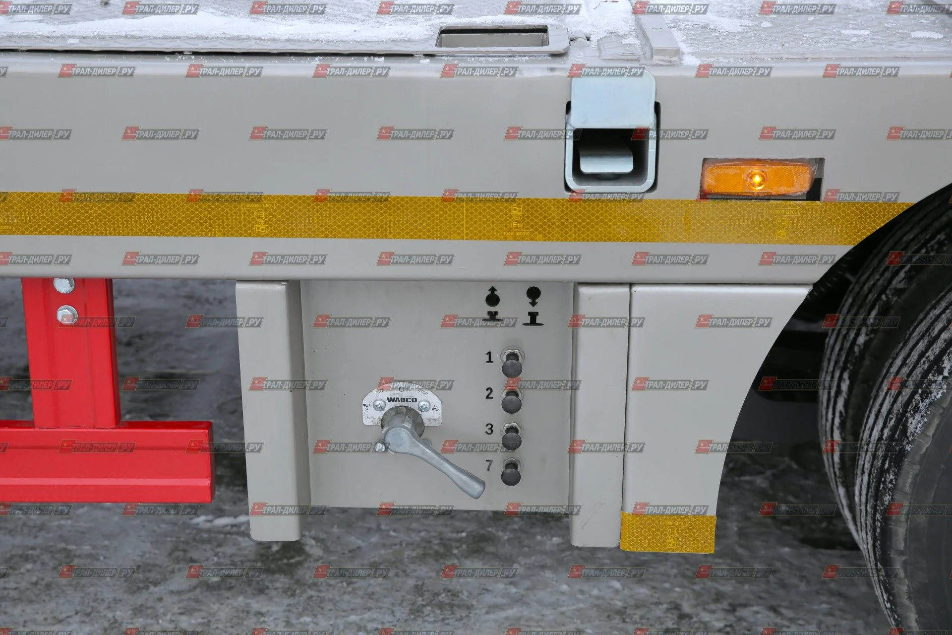 Уникальный 7-осный раздвижной трал Amur LYR9600TDPXZLQ - миниатюра 27