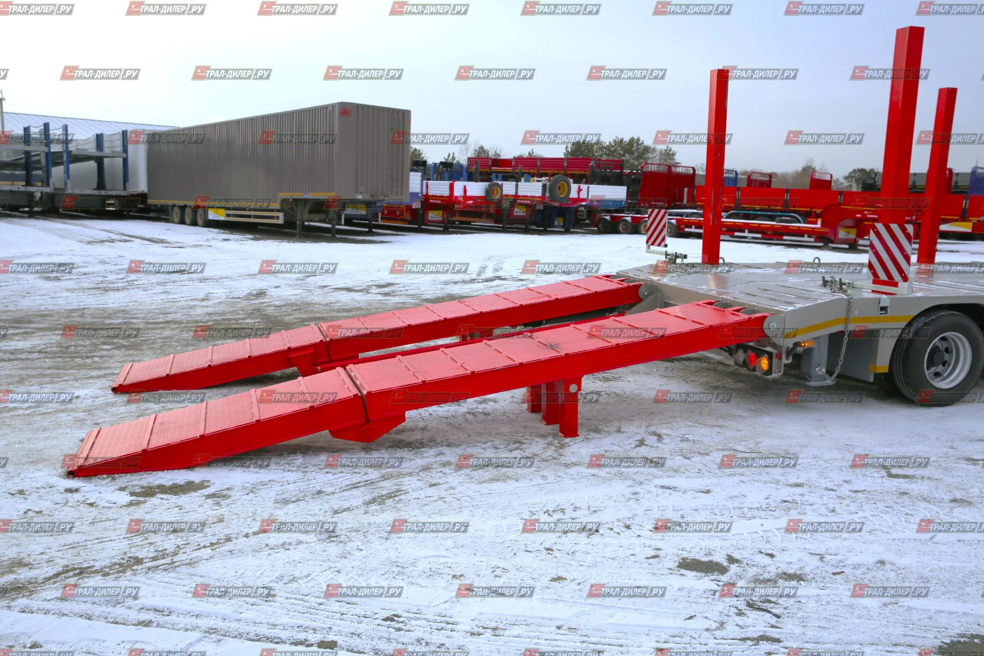 Уникальный 7-осный раздвижной трал Amur LYR9600TDPXZLQ - миниатюра 46