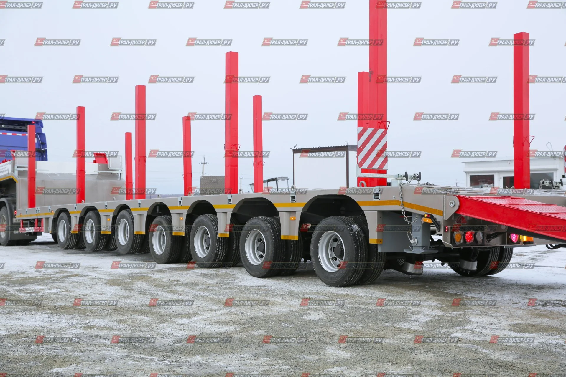 Уникальный 7-осный раздвижной трал Amur LYR9600TDPXZLQ - миниатюра 64