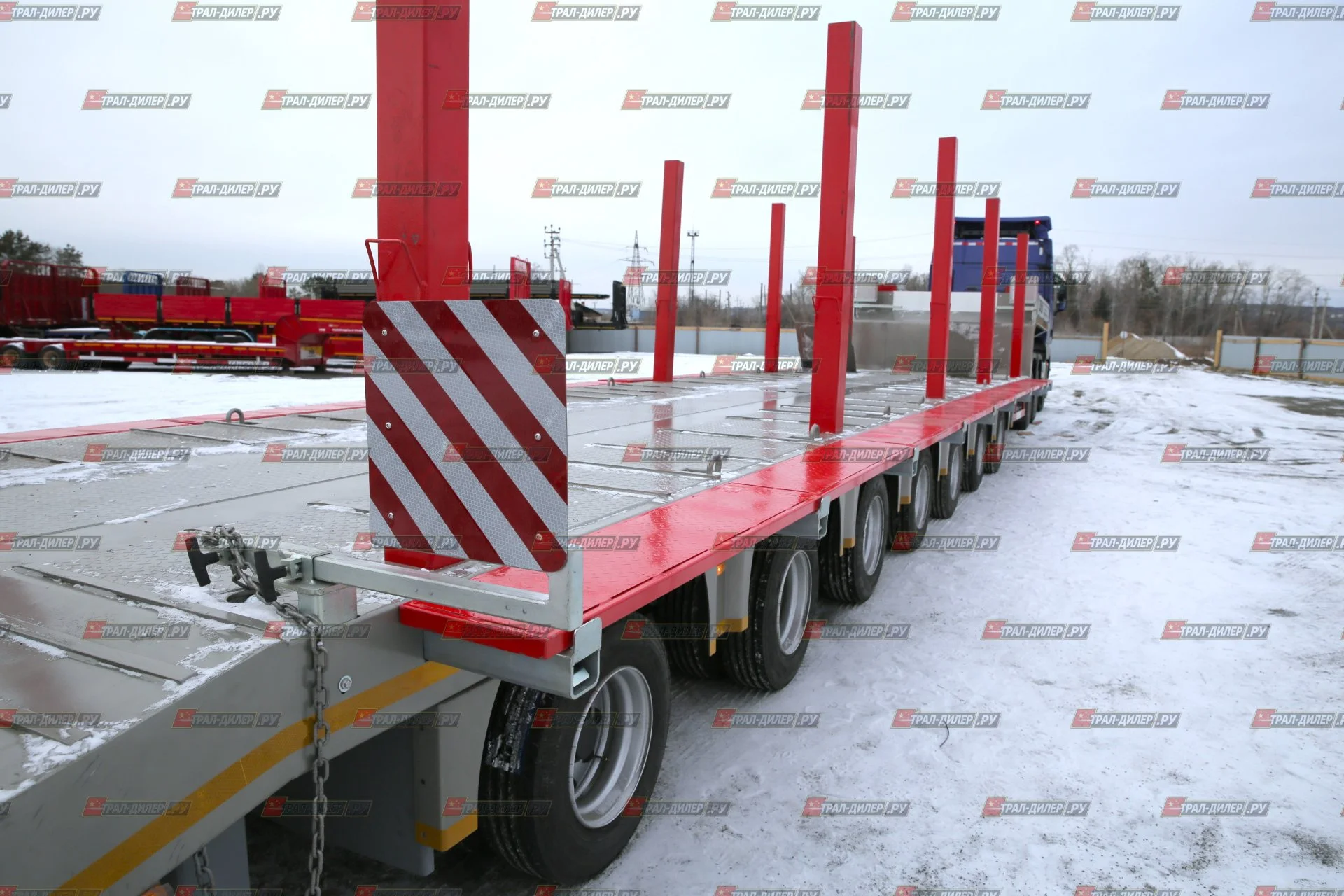 Уникальный 7-осный раздвижной трал Amur LYR9600TDPXZLQ - миниатюра 68