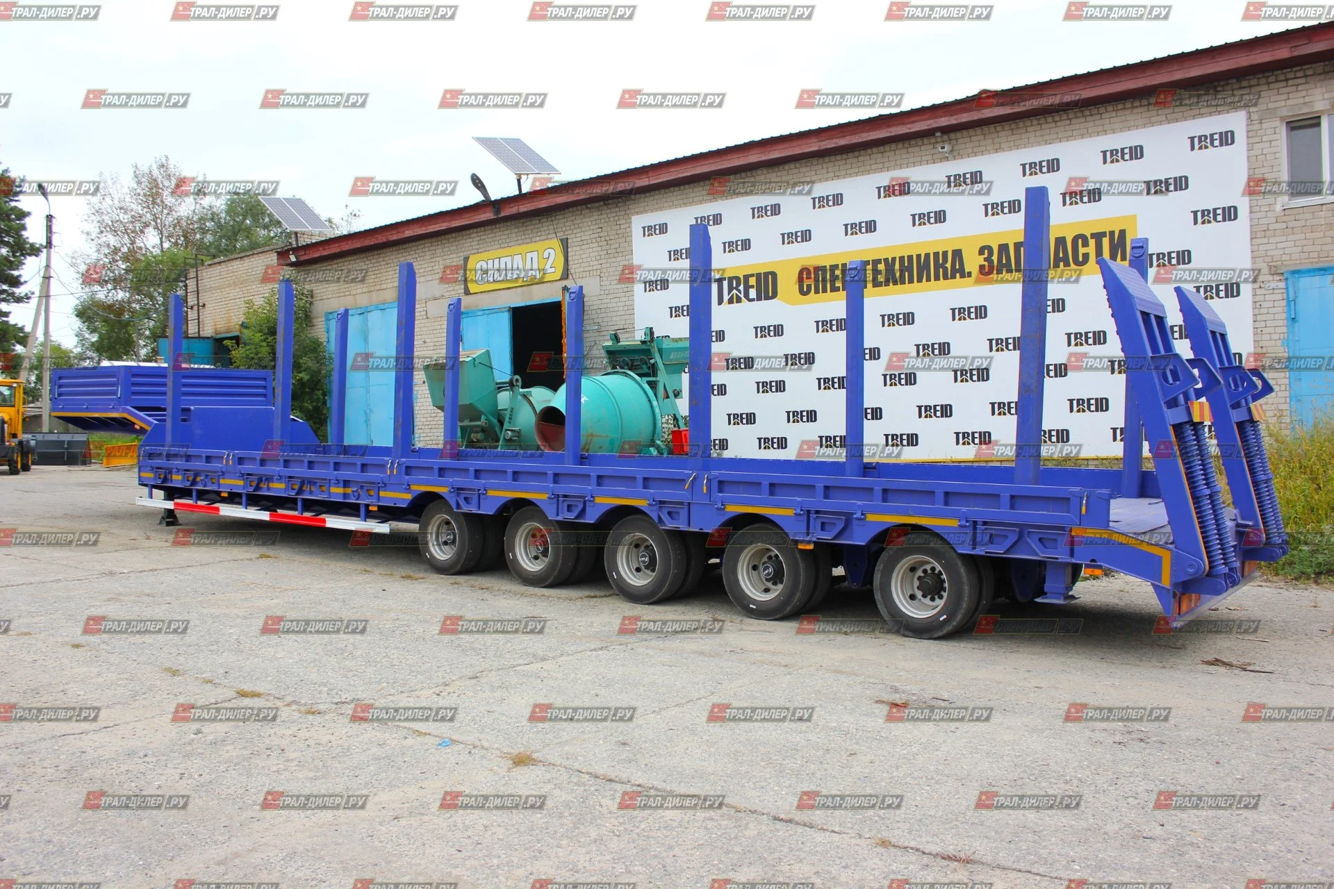 Низкорамный трал AMUR LYR9806TDPW - миниатюра 3