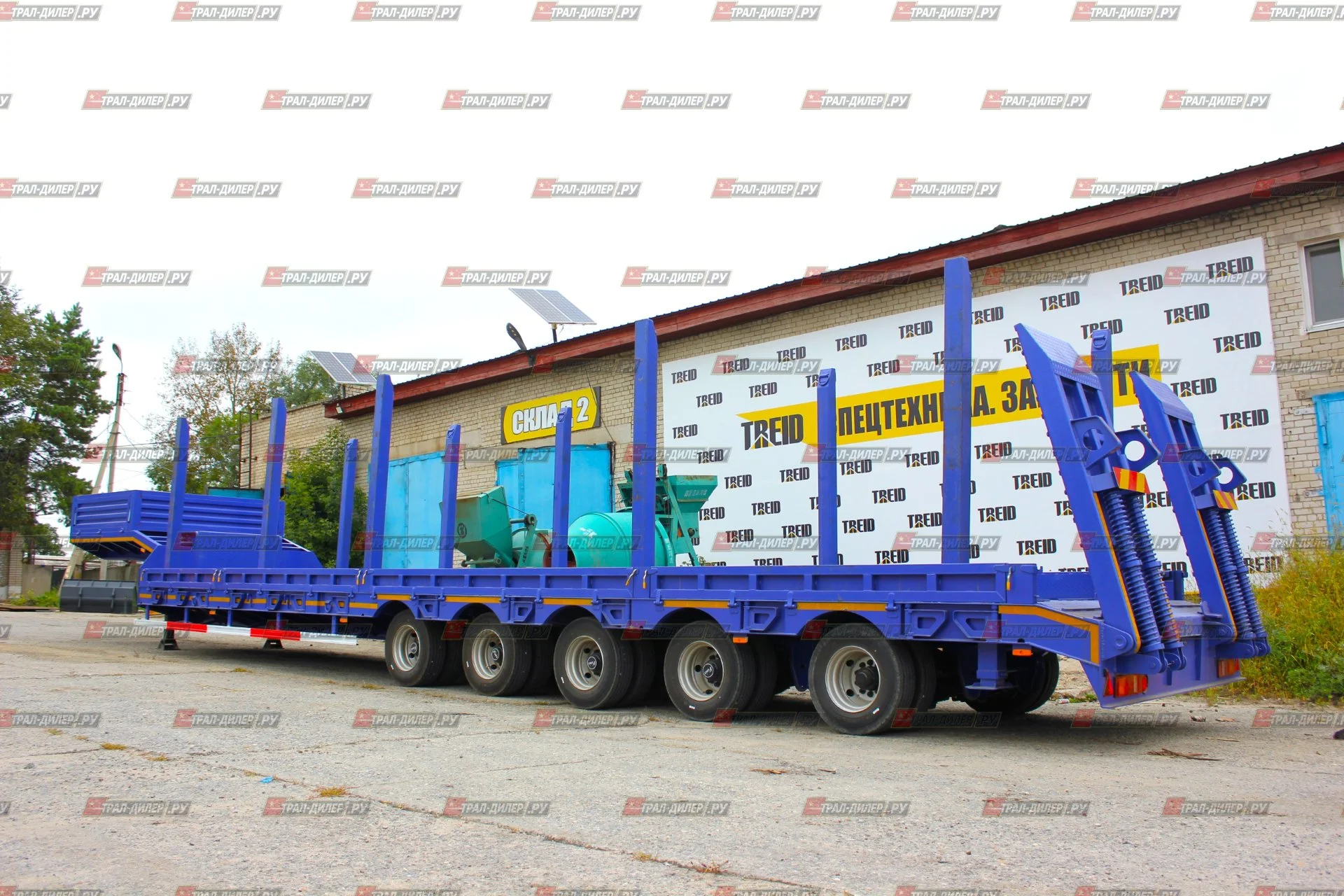 Низкорамный трал AMUR LYR9806TDPW - миниатюра 4