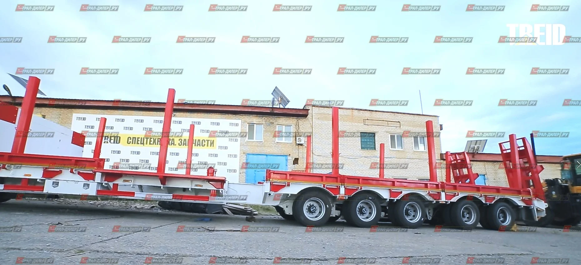 Низкорамный раздвижной трал Amur LYR9806TDPW - миниатюра 4