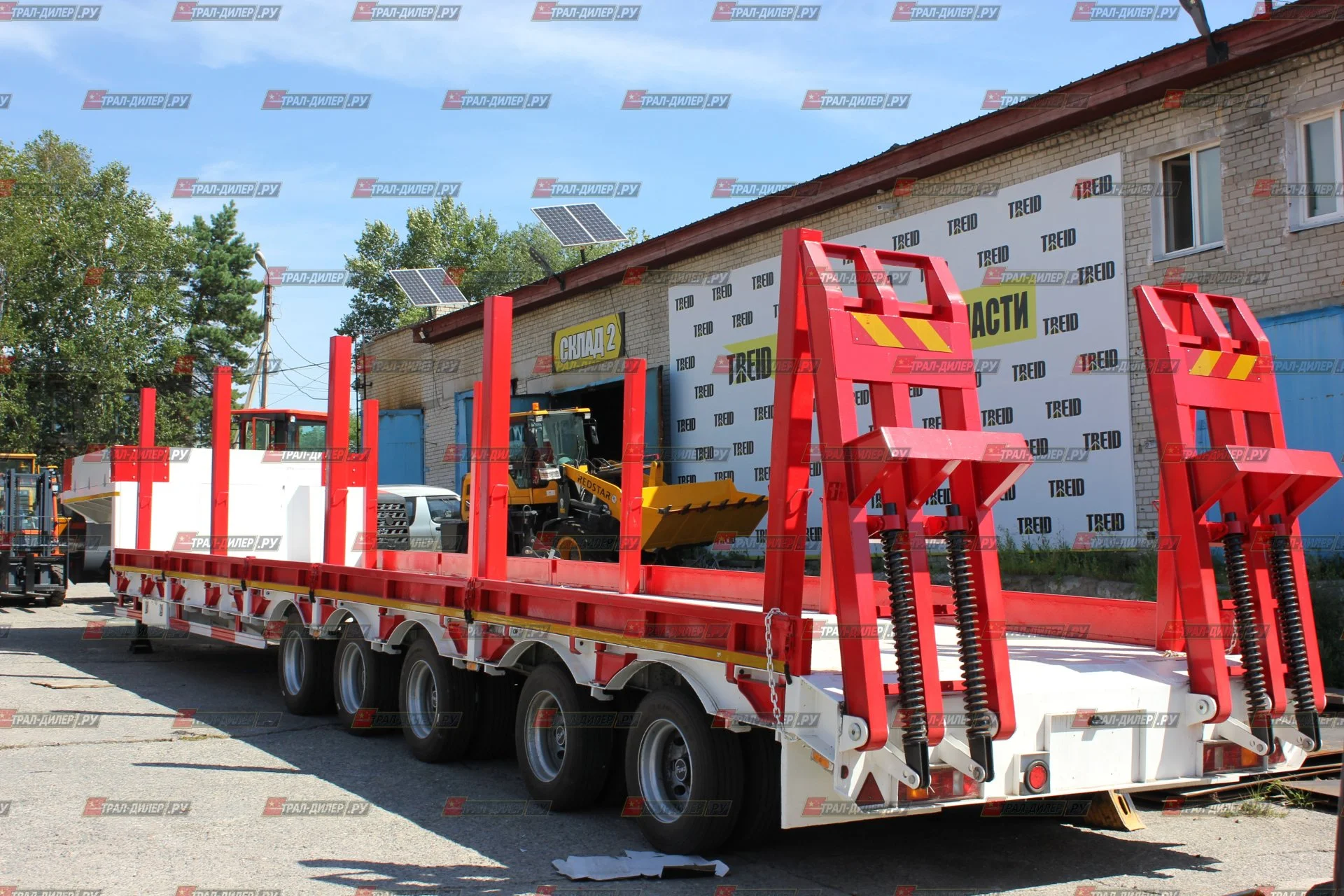Низкорамный раздвижной трал Amur LYR9806TDPW - миниатюра 10