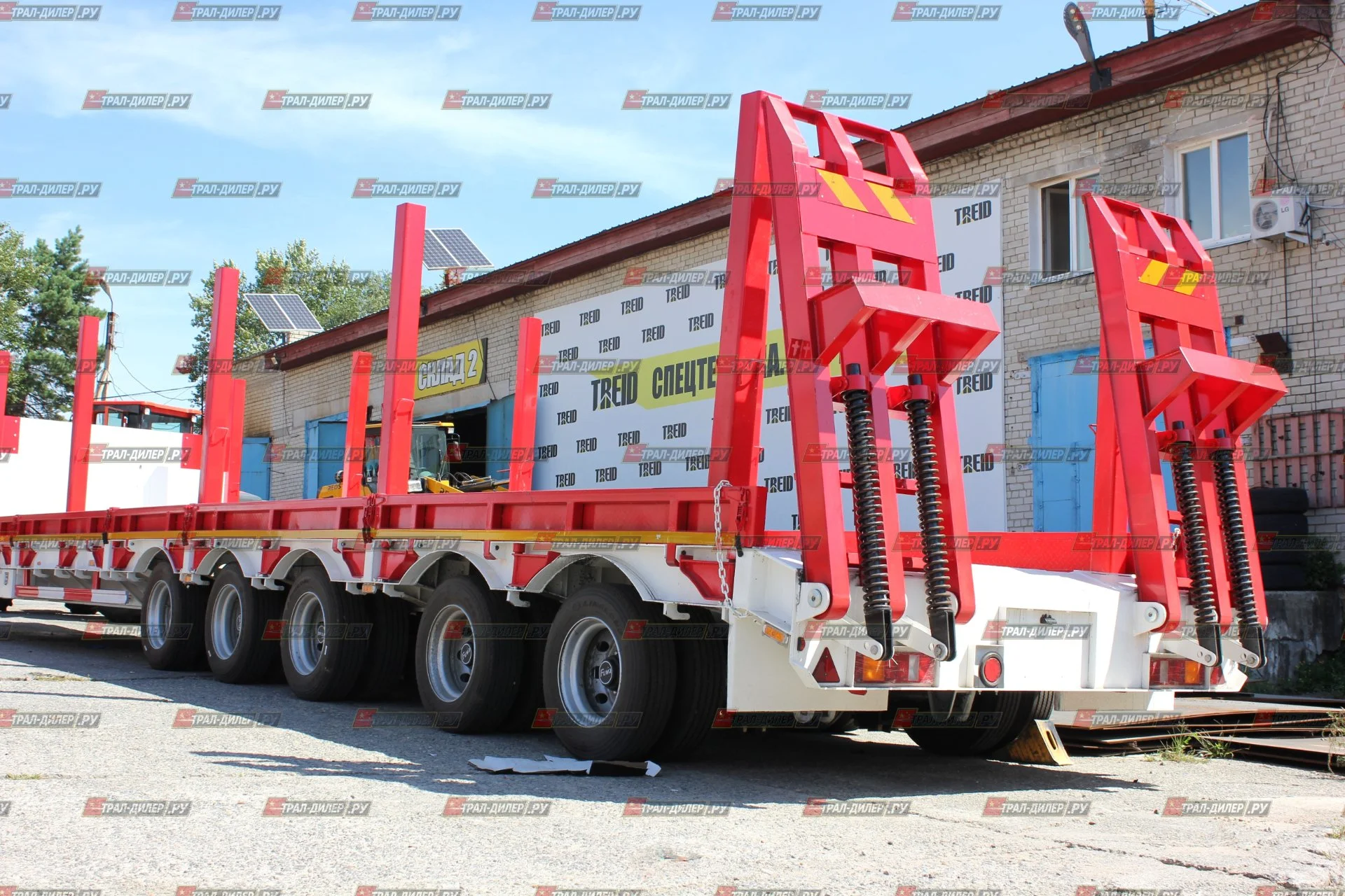 Низкорамный раздвижной трал Amur LYR9806TDPW - миниатюра 11