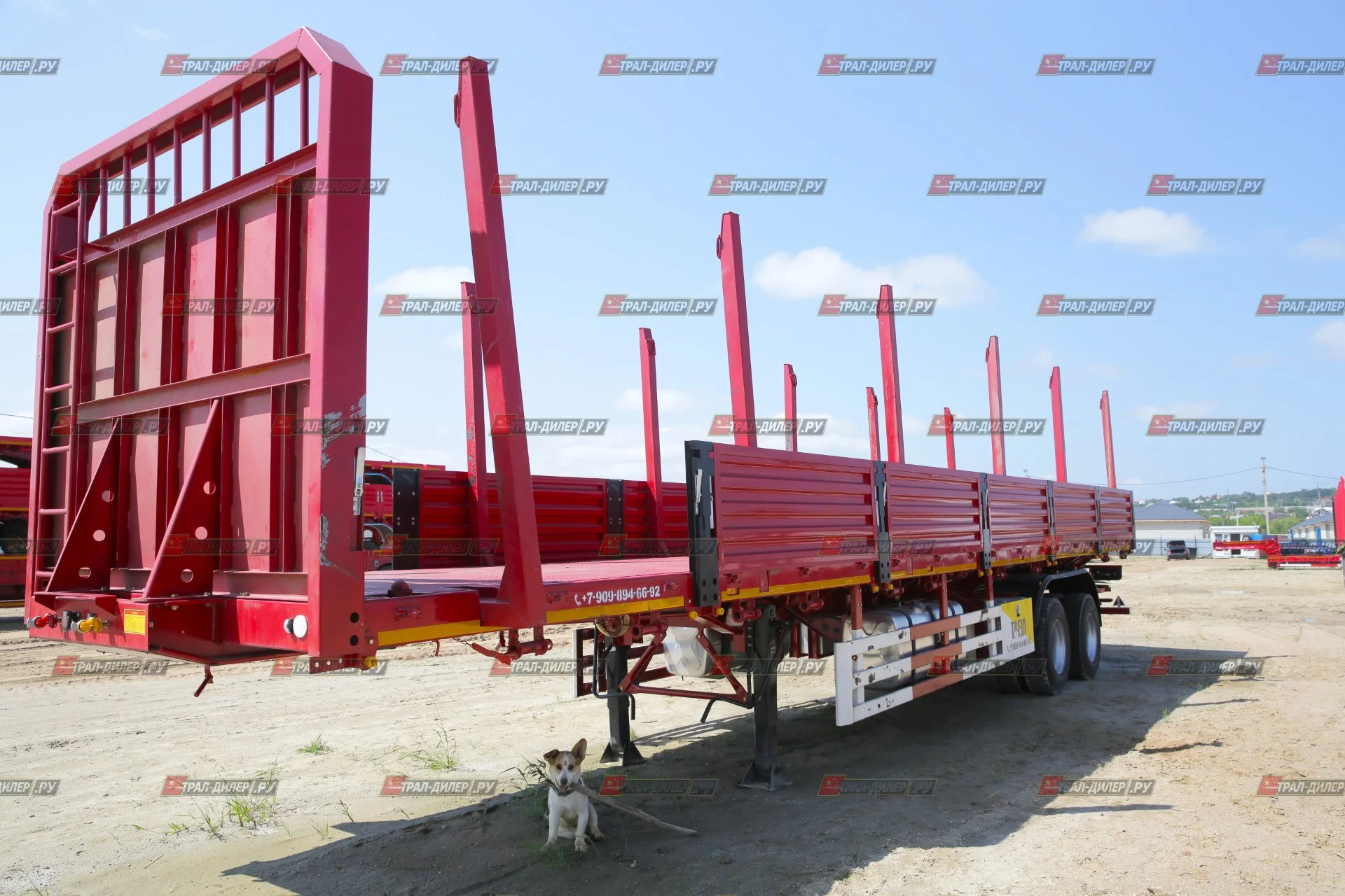 Полуприцеп бортовой Amur LYR9500JSR в наличии! - миниатюра 31