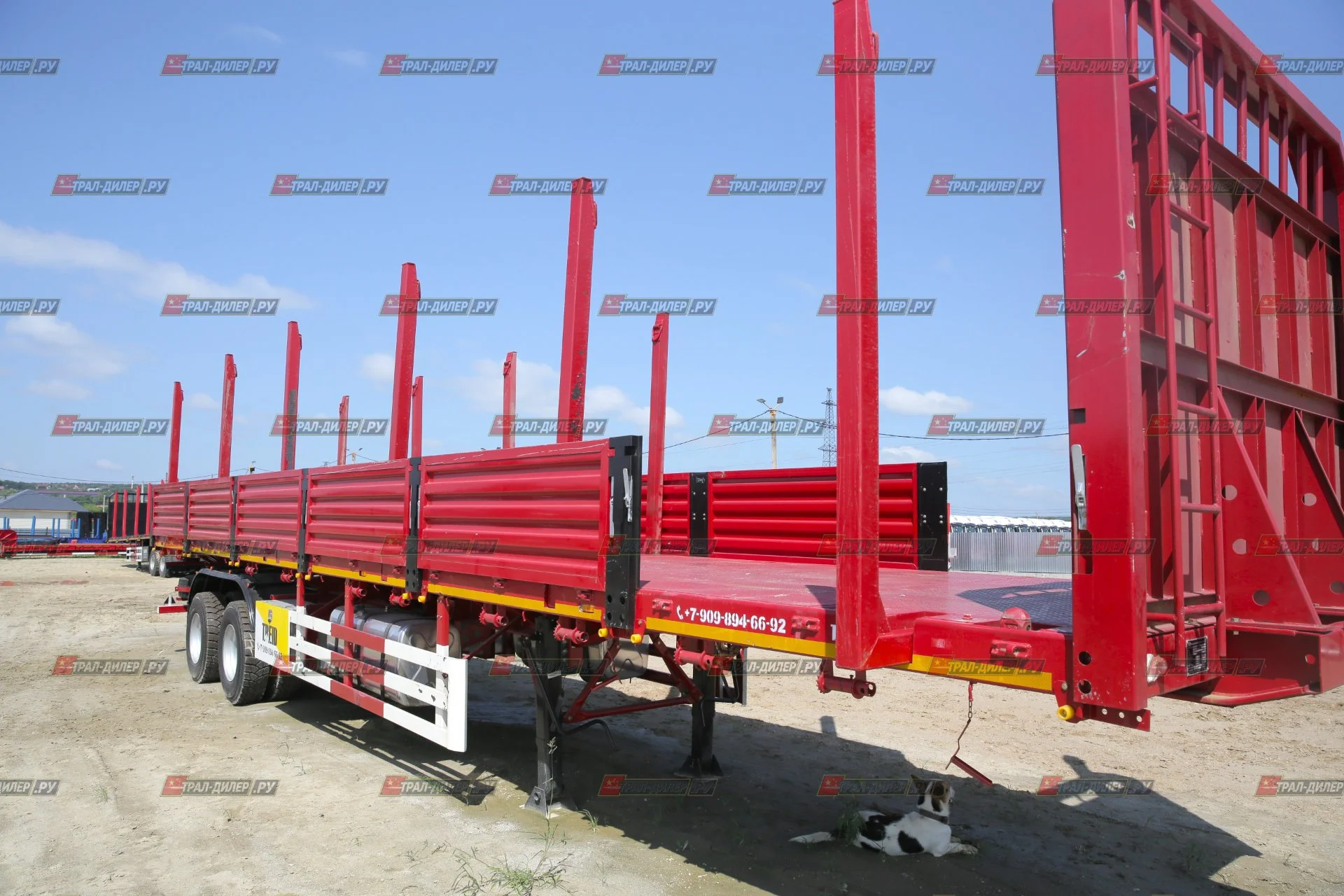 Полуприцеп бортовой Amur LYR9500JSR в наличии! - миниатюра 33