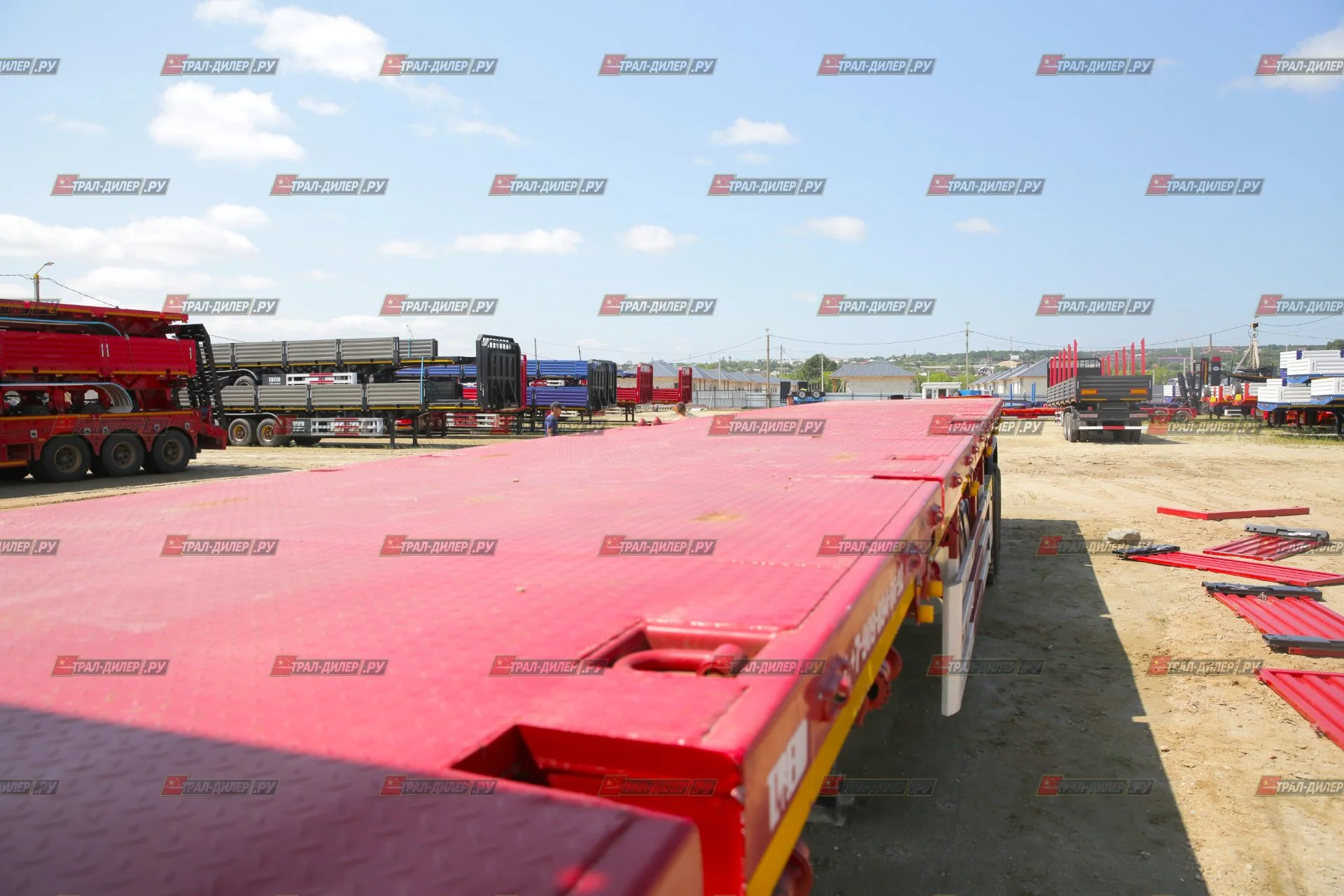 Полуприцеп бортовой Amur LYR9500JSR в наличии! - миниатюра 38