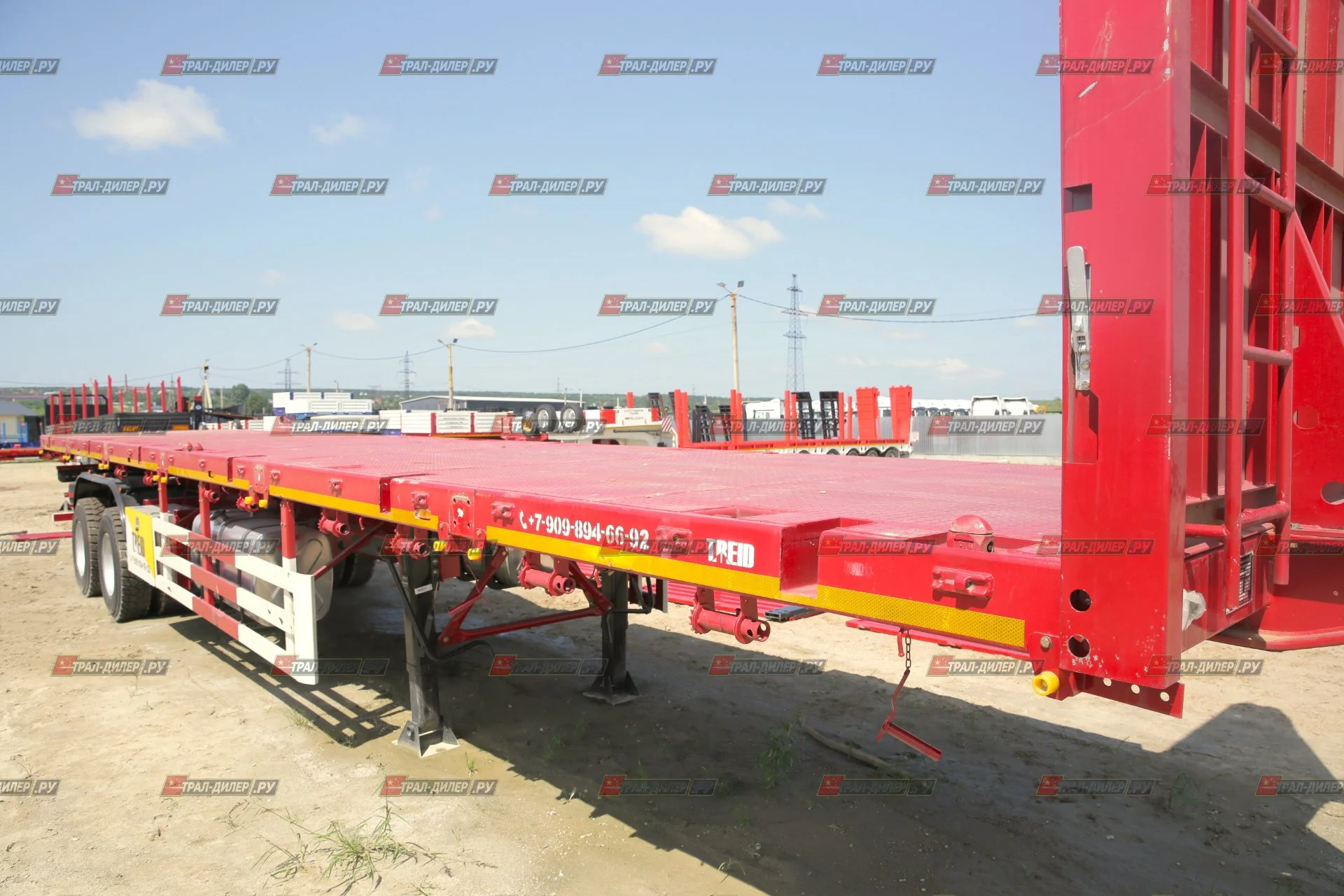 Полуприцеп бортовой Amur LYR9500JSR в наличии! - миниатюра 39