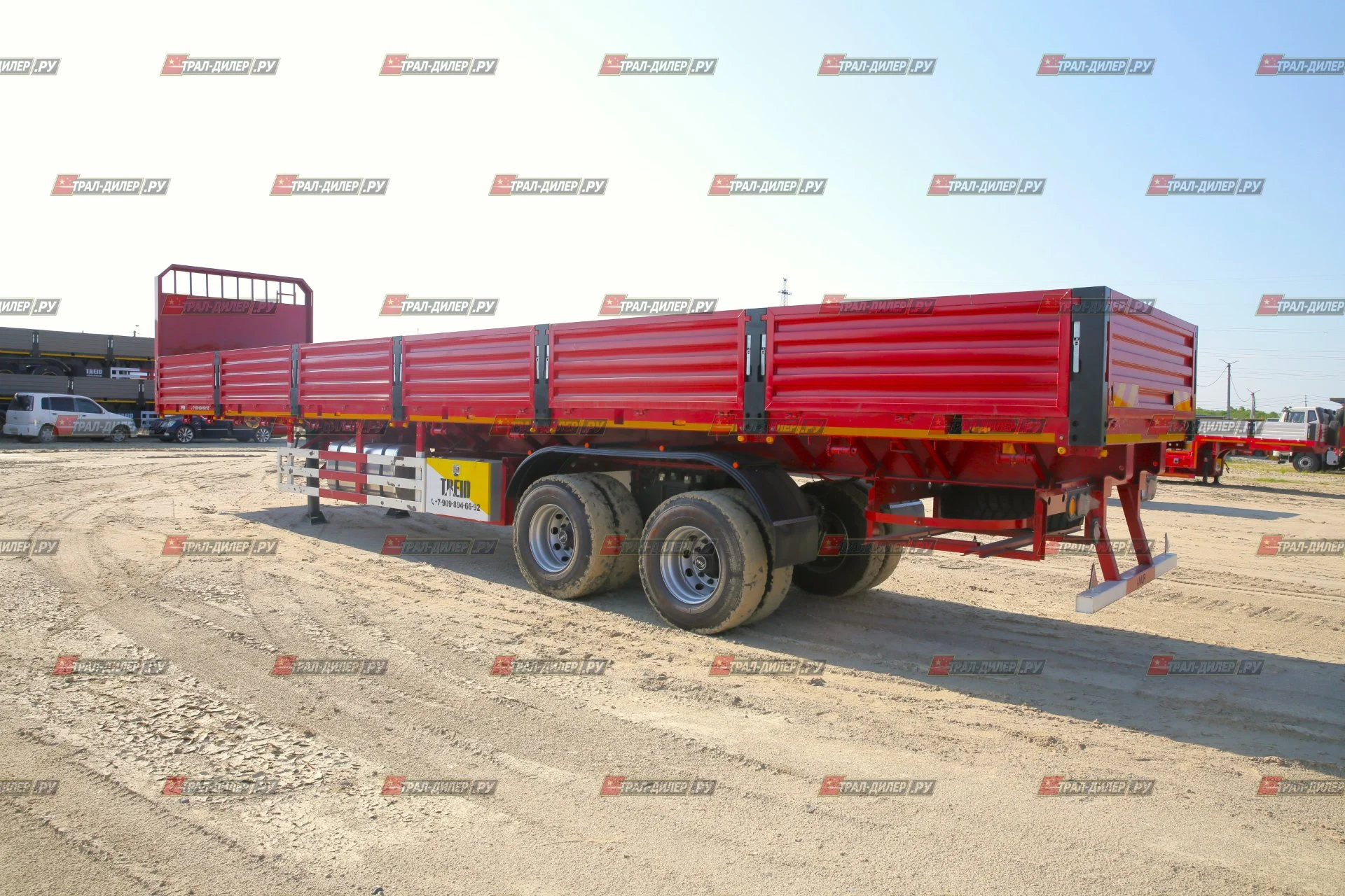 Полуприцеп бортовой Amur LYR9500JSR в наличии! - миниатюра 41