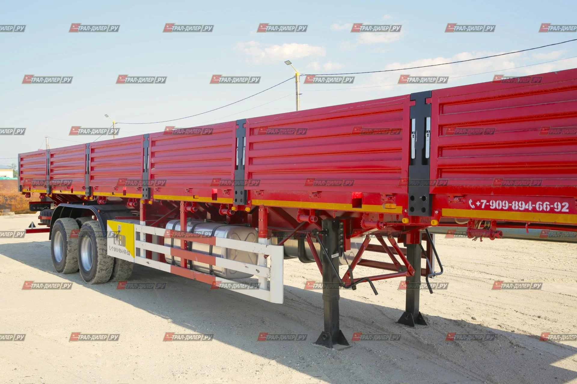 Полуприцеп бортовой Amur LYR9500JSR в наличии! - миниатюра 42