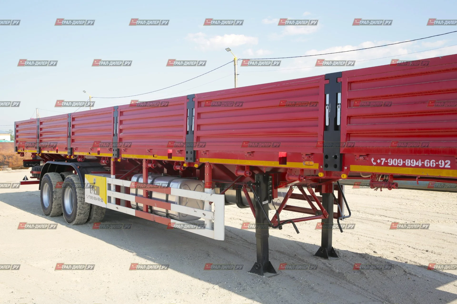 Полуприцеп бортовой Amur LYR9500JSR в наличии! - миниатюра 45
