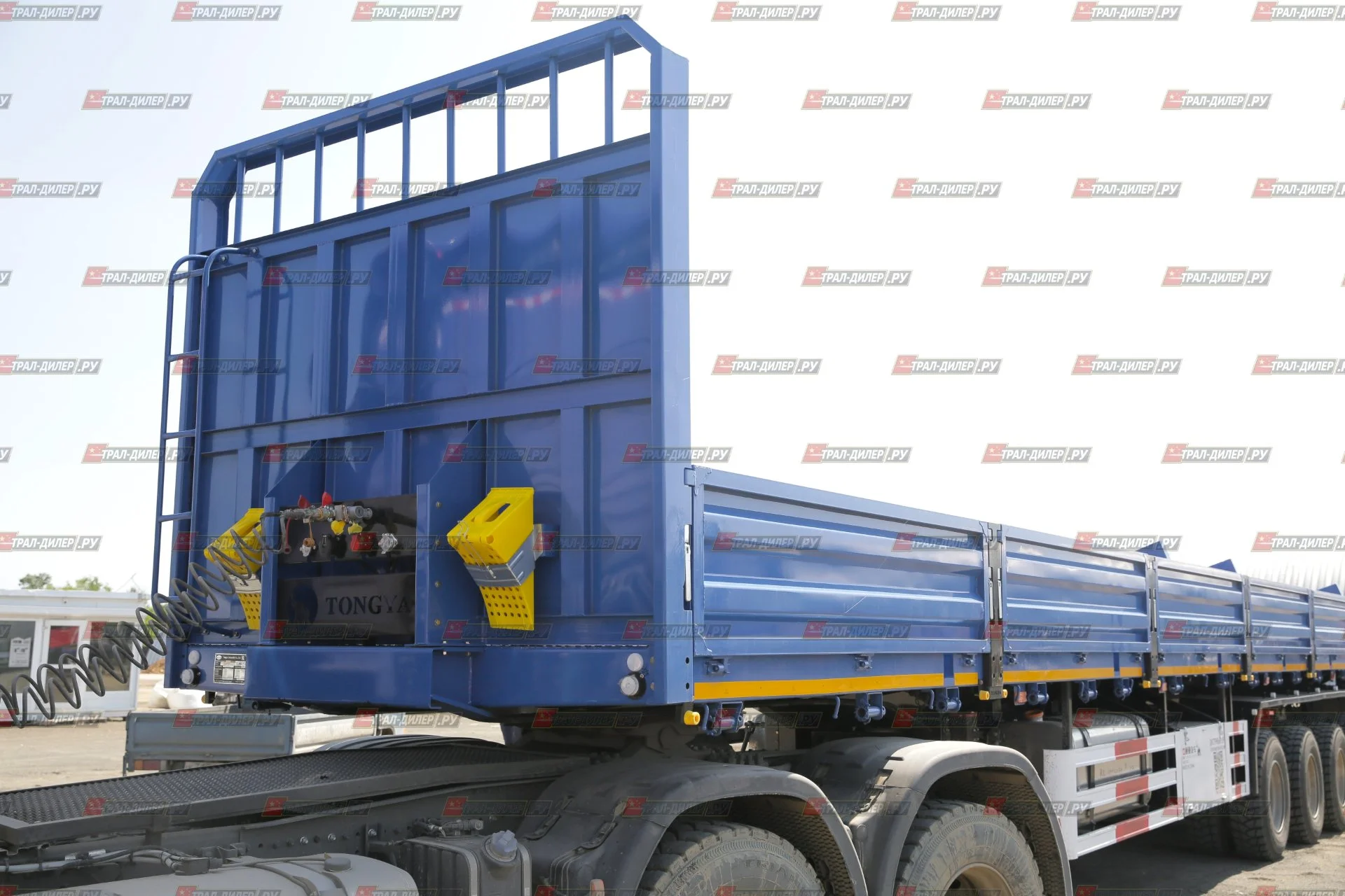 В наличии! Полуприцеп бортовой TONGYADA CTY9704LBS 16,5 м 80 т - миниатюра 26