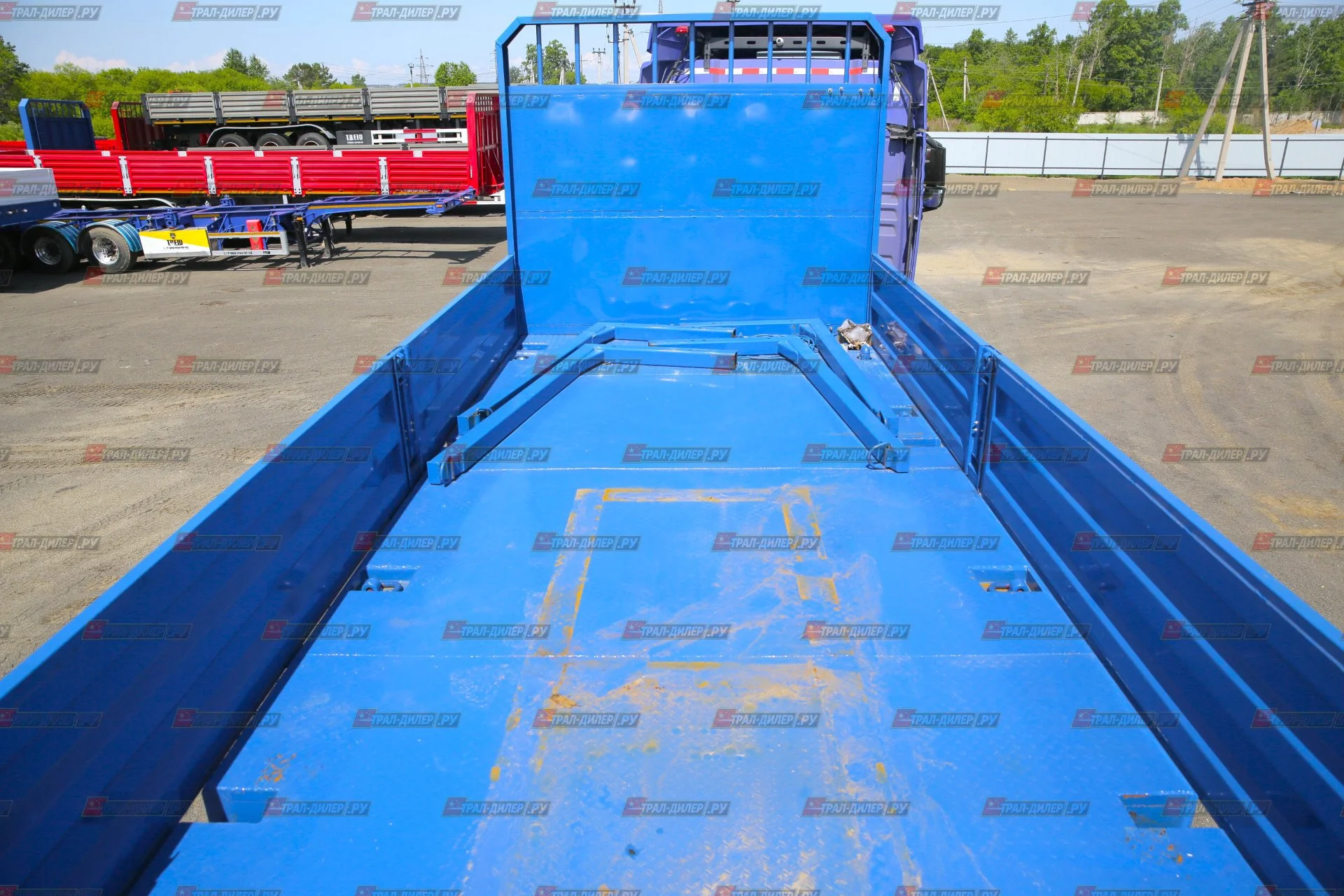 В наличии! Полуприцеп бортовой TONGYADA CTY9704LBS 16,5 м 80 т - миниатюра 29