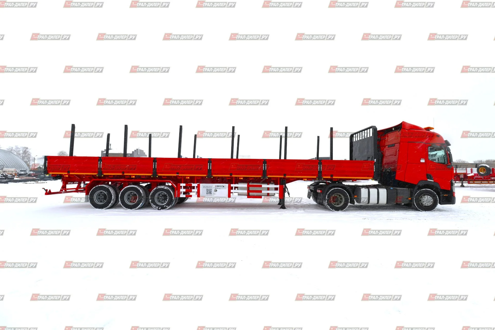 Полуприцеп бортовой Tongyada CTY9603LBS в наличии! - изображение 1