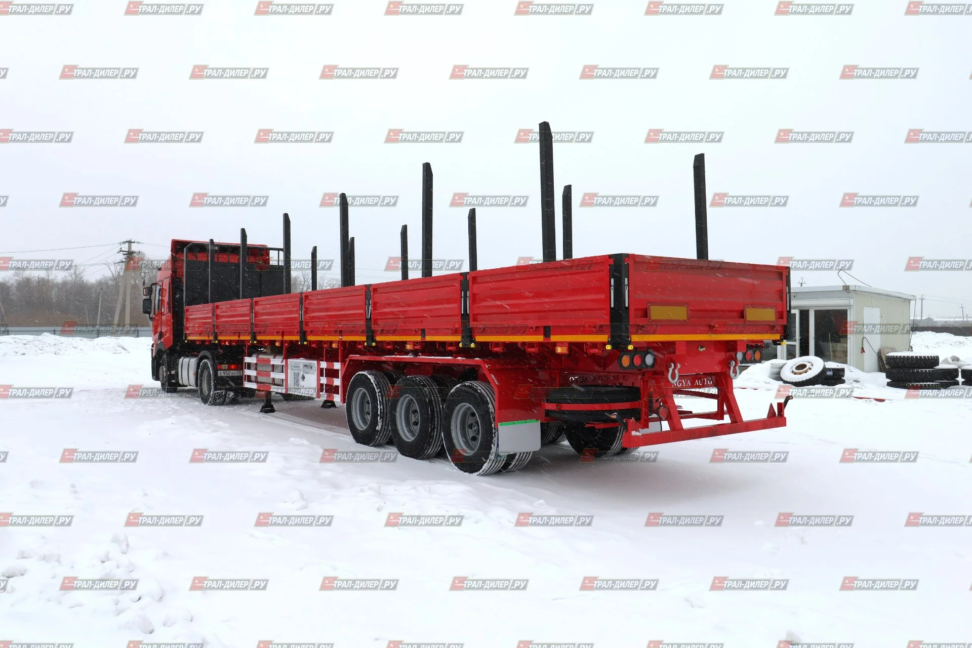 Полуприцеп бортовой Tongyada CTY9603LBS в наличии! - миниатюра 2