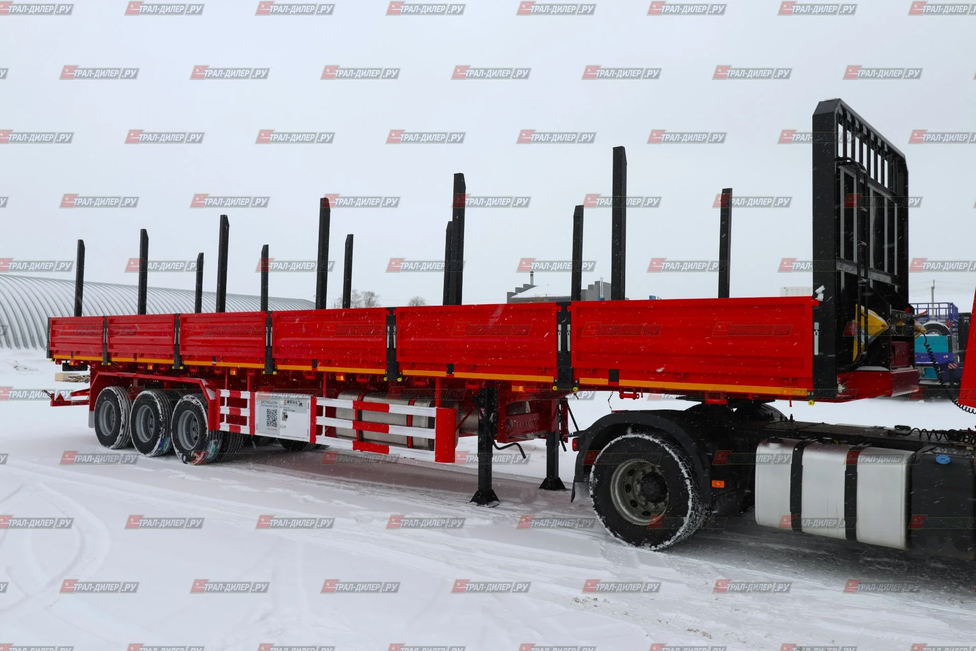 Полуприцеп бортовой Tongyada CTY9603LBS в наличии! - миниатюра 4