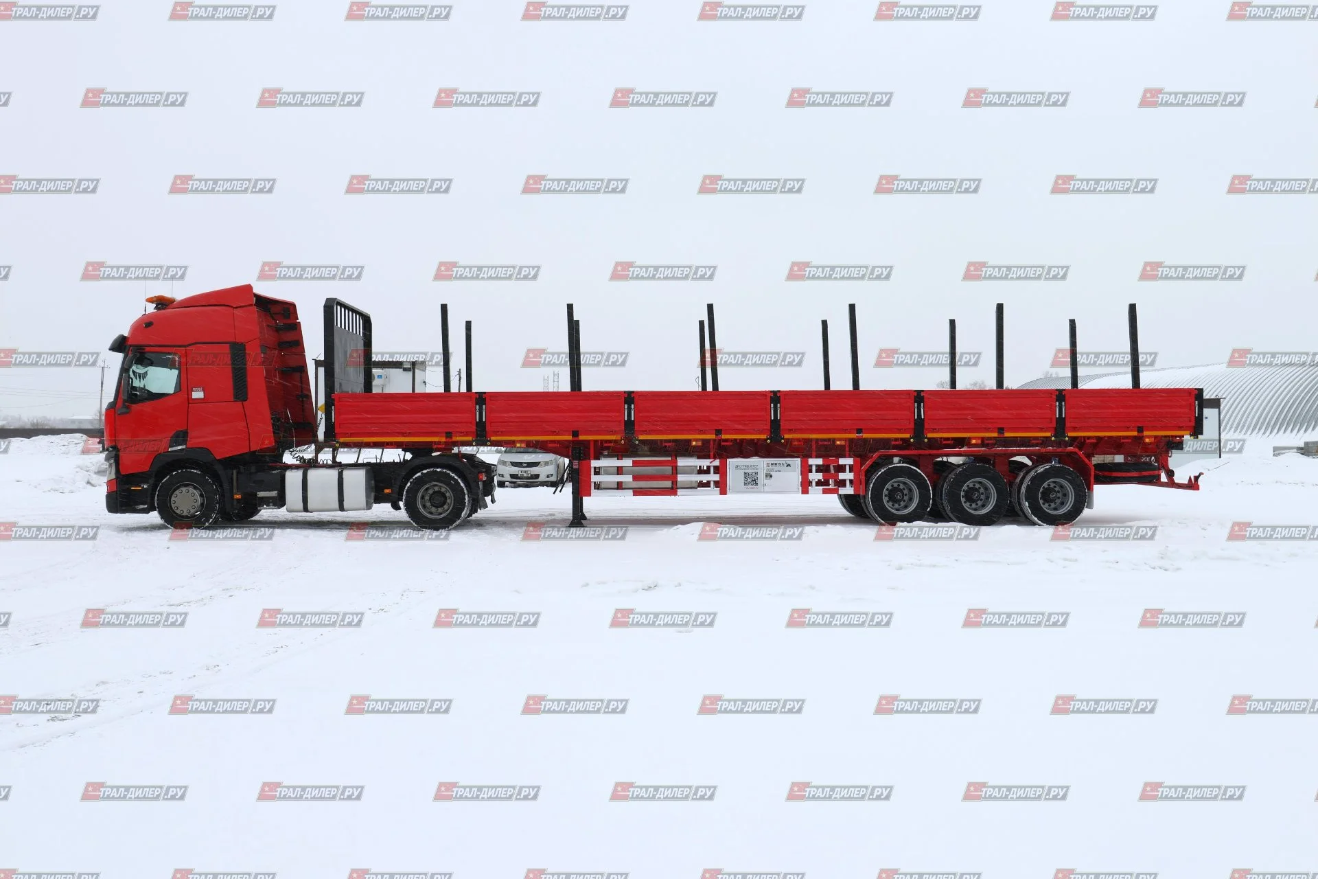 Полуприцеп бортовой Tongyada CTY9603LBS в наличии! - миниатюра 6