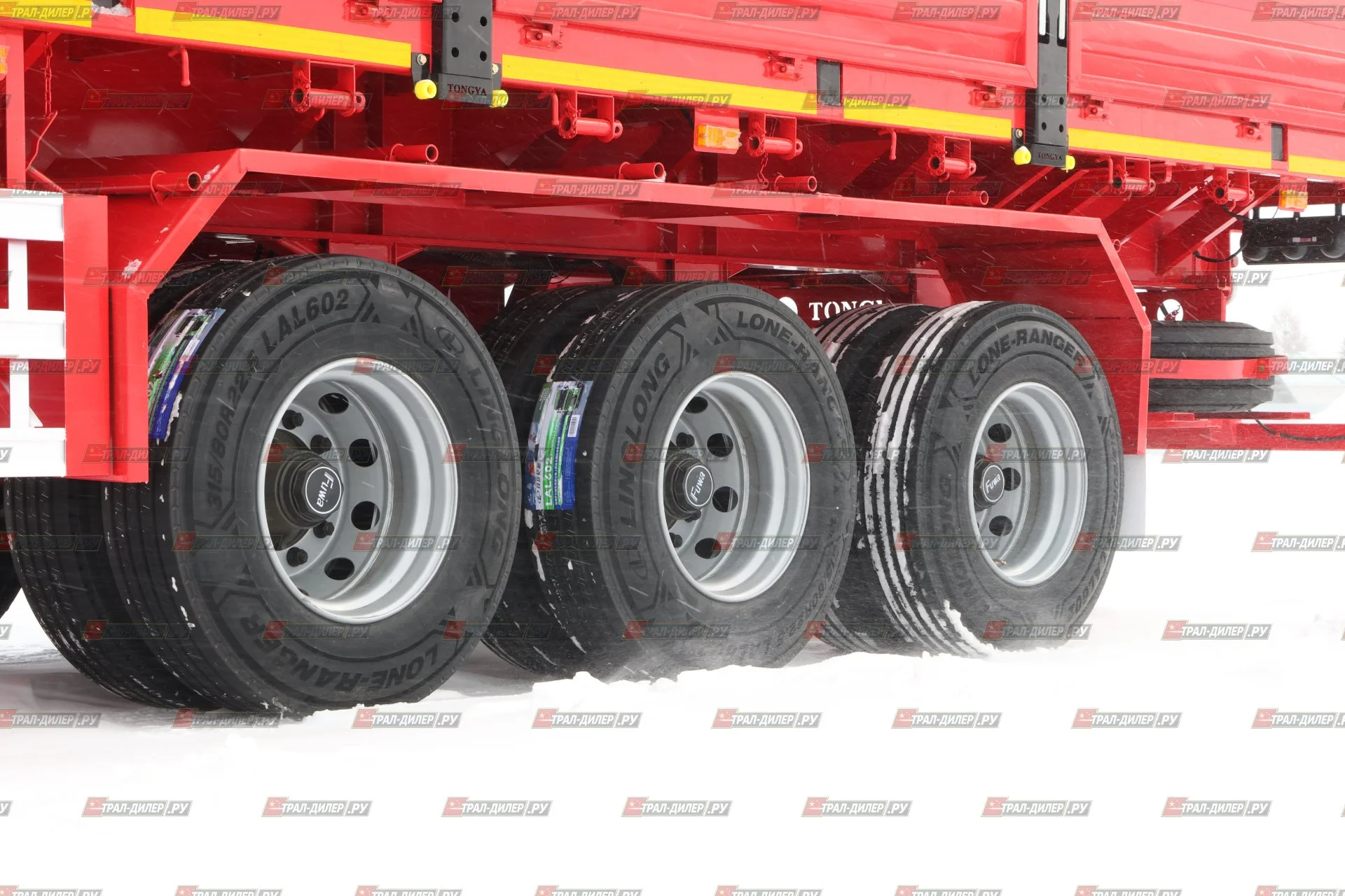 Полуприцеп бортовой Tongyada CTY9603LBS в наличии! - миниатюра 32