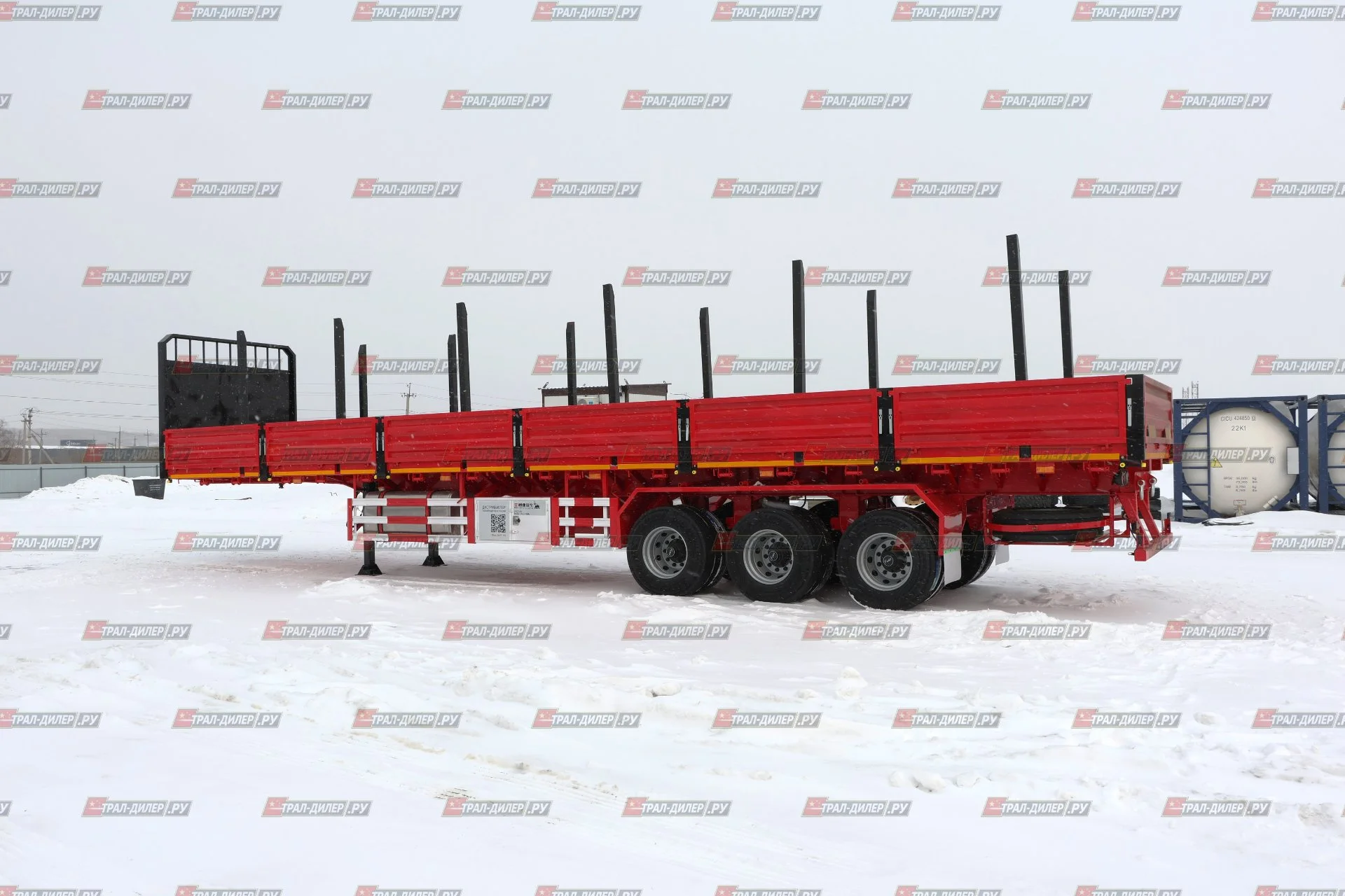 Полуприцеп бортовой Tongyada CTY9603LBS в наличии! - миниатюра 46