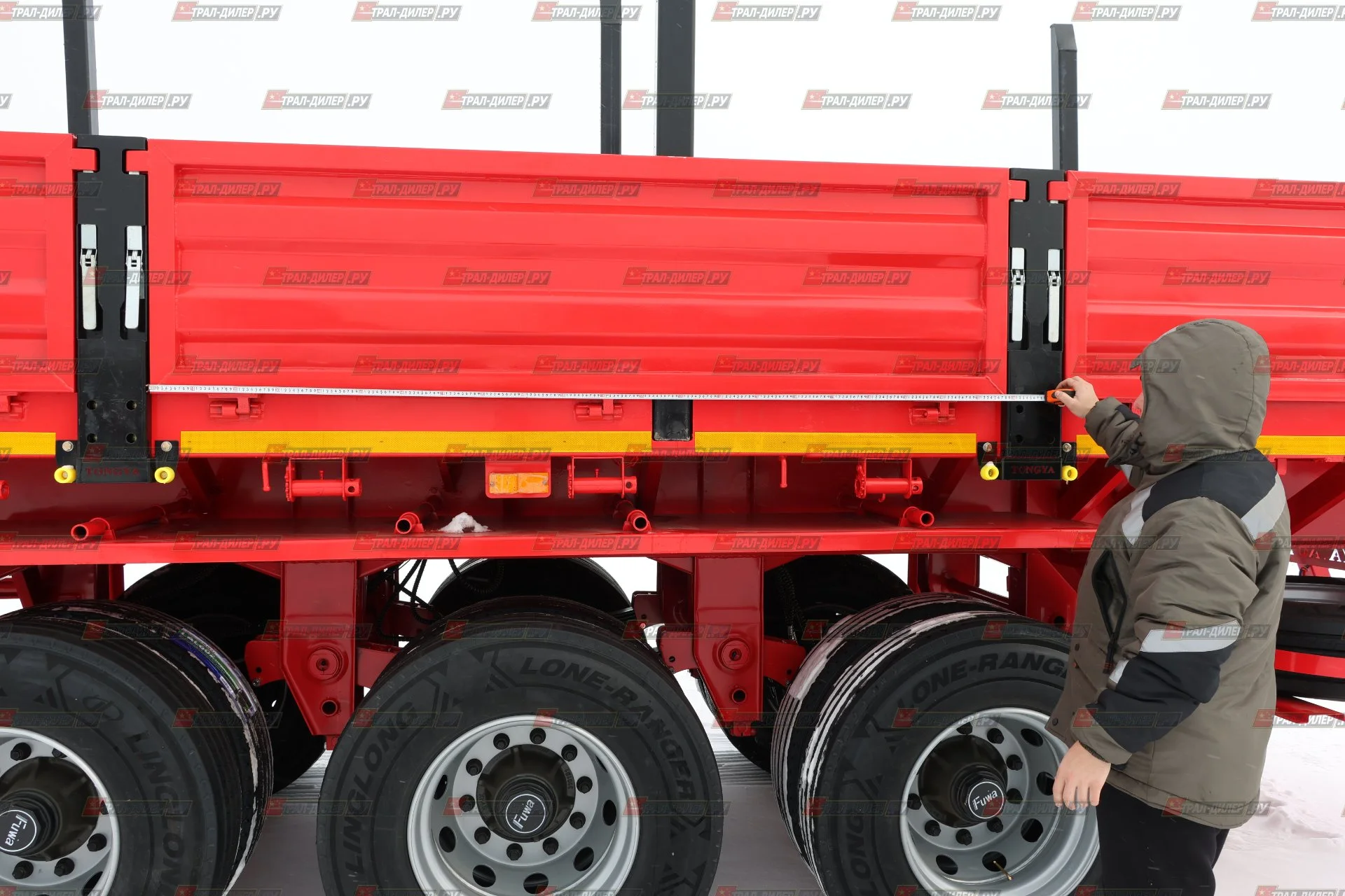 Полуприцеп бортовой Tongyada CTY9603LBS в наличии! - миниатюра 71