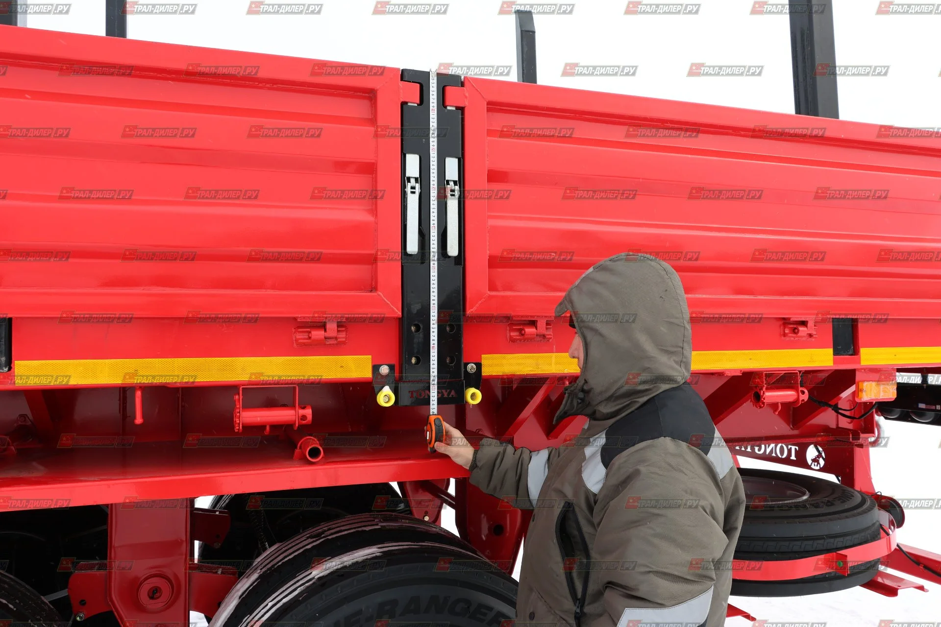 Полуприцеп бортовой Tongyada CTY9603LBS в наличии! - миниатюра 73