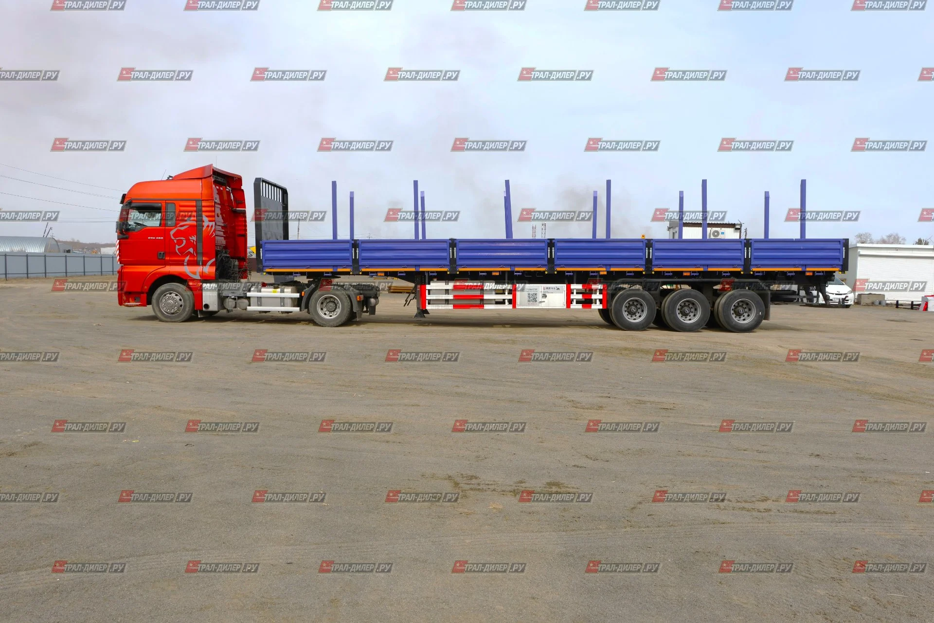 Полуприцеп бортовой Tongyada CTY9603LBS в наличии! - миниатюра 2