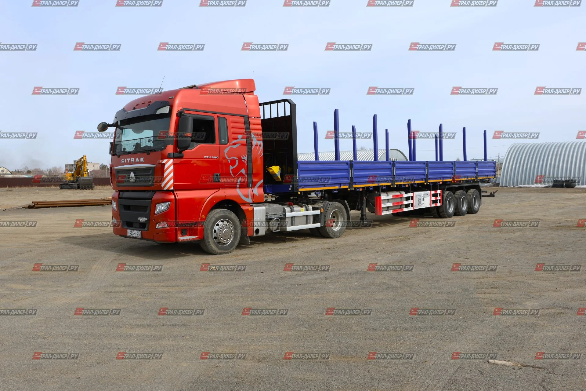 Полуприцеп бортовой Tongyada CTY9603LBS в наличии! - миниатюра 3