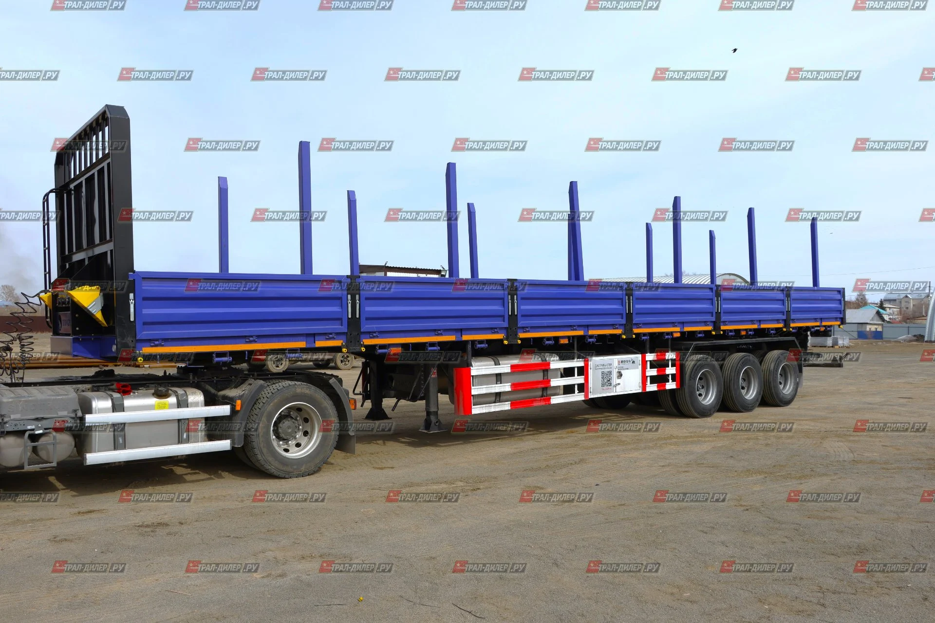 Полуприцеп бортовой Tongyada CTY9603LBS в наличии! - миниатюра 4
