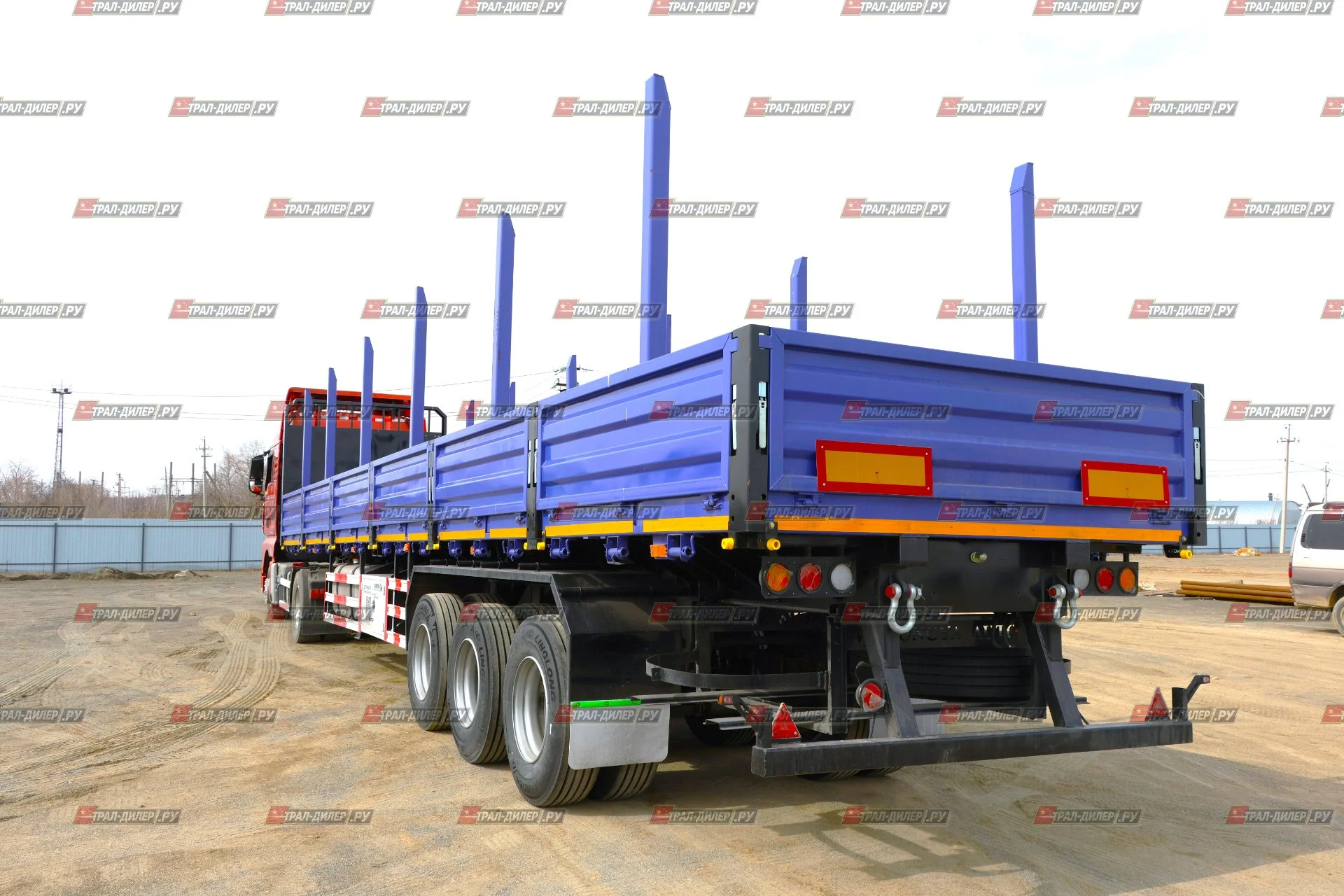 Полуприцеп бортовой Tongyada CTY9603LBS в наличии! - миниатюра 11