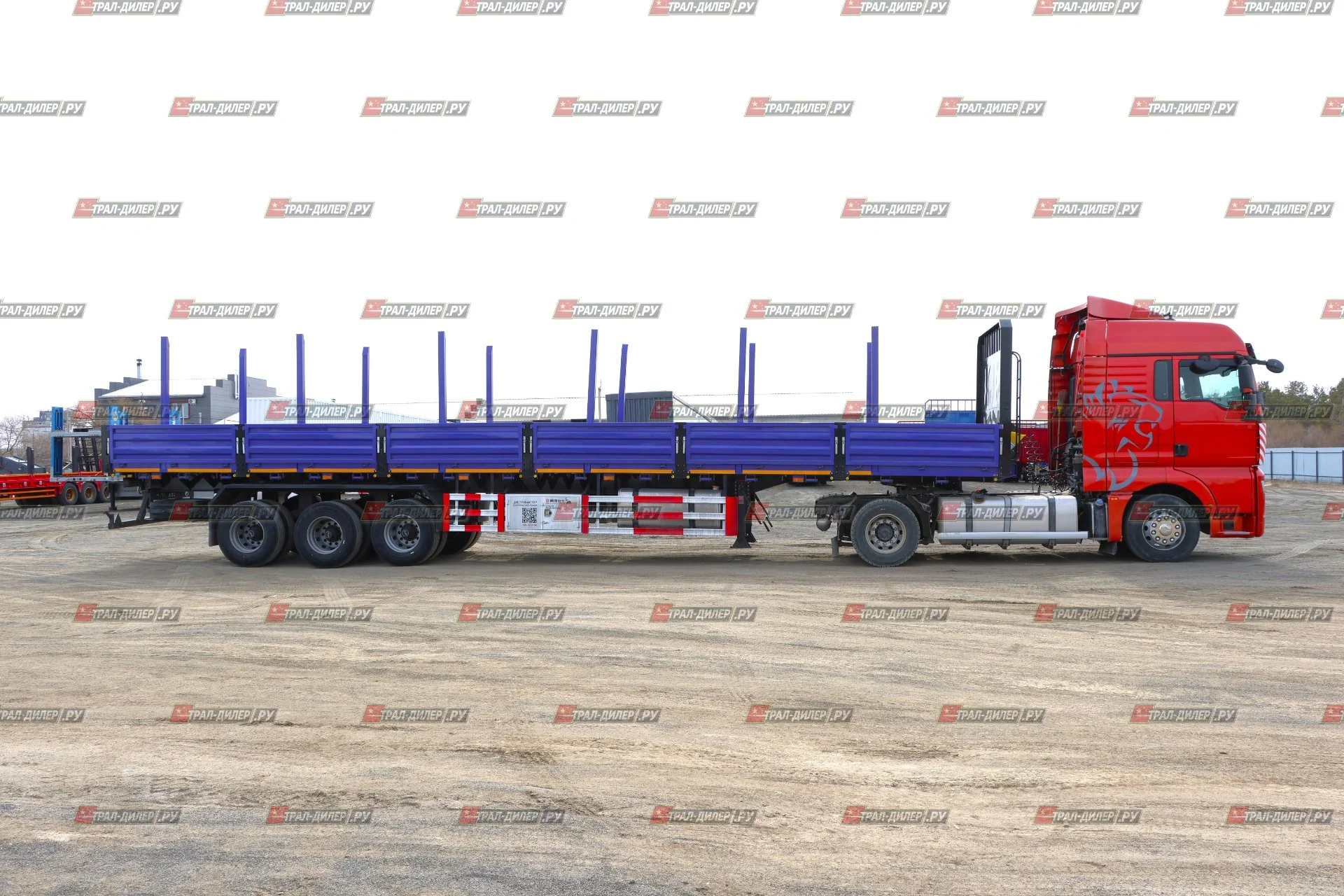 Полуприцеп бортовой Tongyada CTY9603LBS в наличии! - миниатюра 14